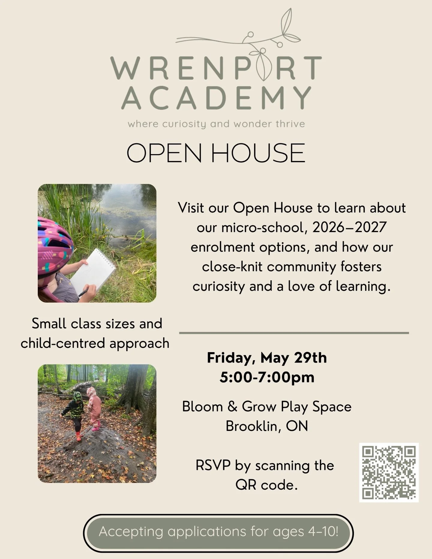RSVP link is in our bio! Dinner will be provided and it will be an evening of connection for all of our prospective families.  Space is very limited so respond ASAP so you don&rsquo;t miss this opportunity.