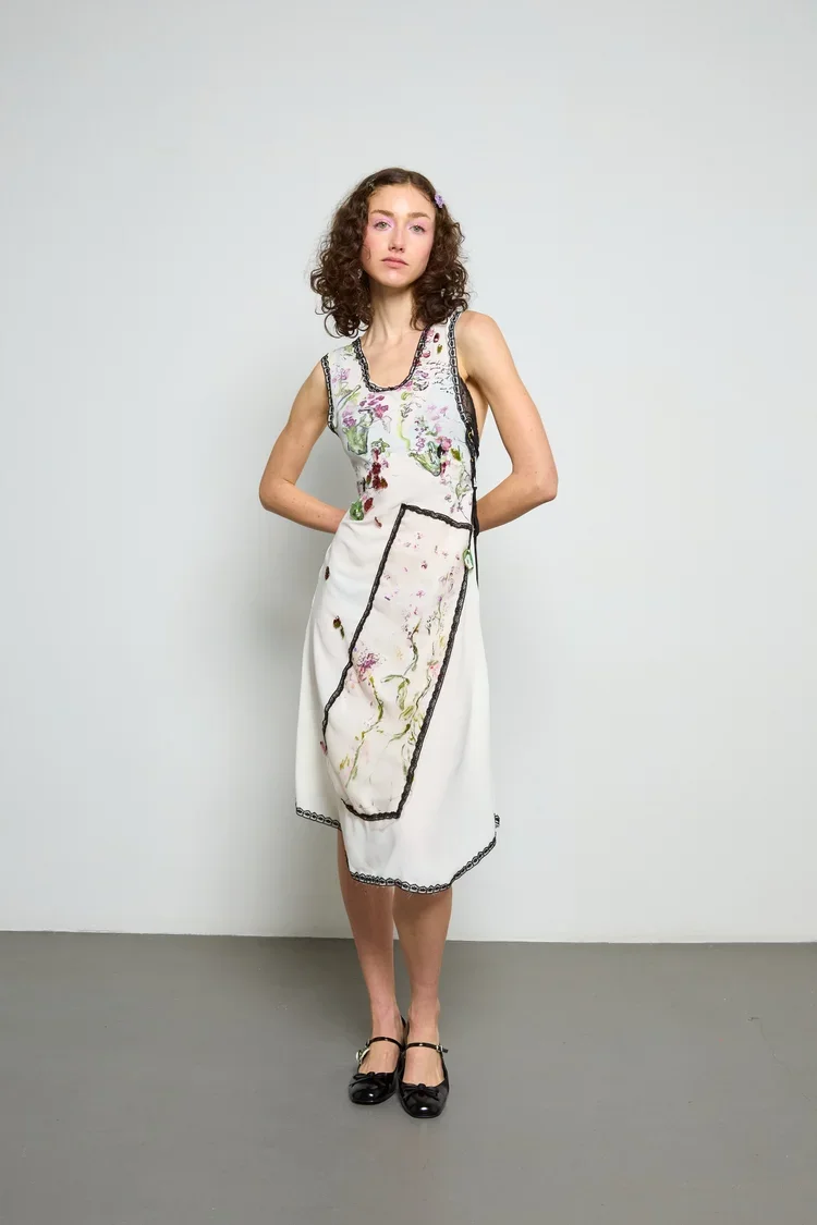 Dress and styling for Caroline Zimbalist