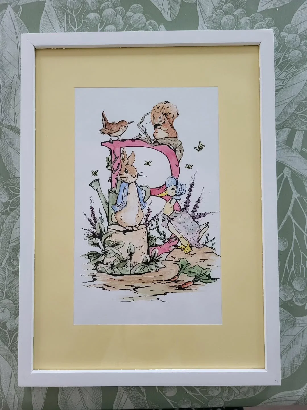 Something a bit different.....a small watercolour created for my godson's christening last year ❤️ 
Watercolour and pen.
#watercolour #penart #art #artist #gift #peterrabbit