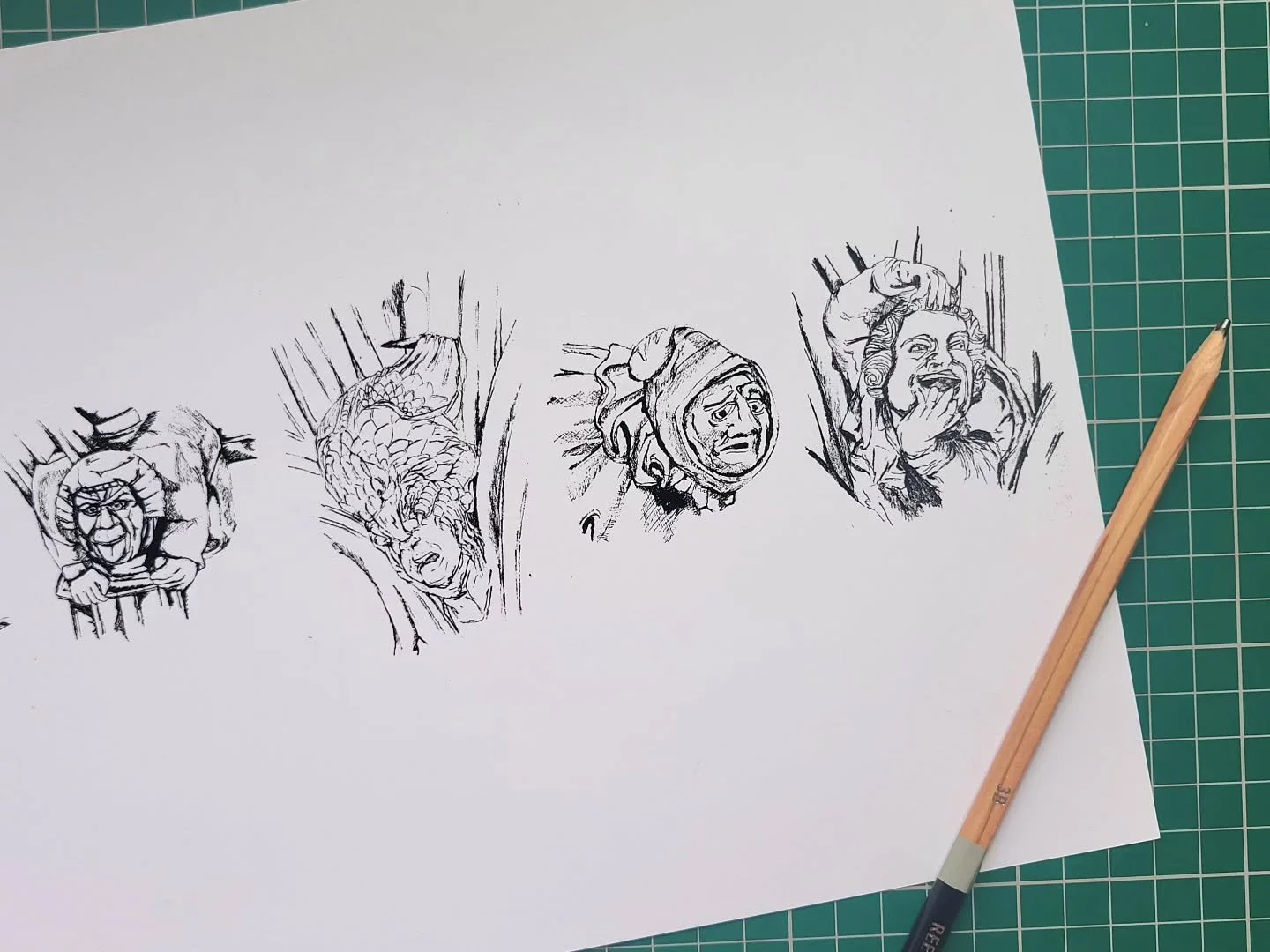 Gargoyles, York Minster.
#gargoyles #york #yorkshire #yorkminster #stonework #masonry #pencil #ink #architecture #art #artist