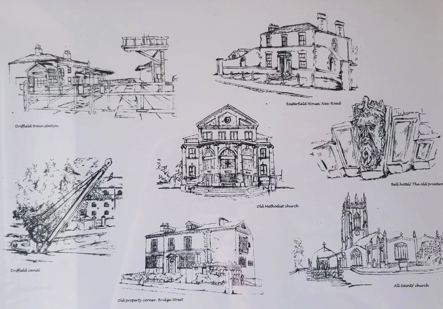 Driffield, East Yorkshire.
A lovley commission looking at historic landmarks in my hometown 
#history #art #eastyorkshire #inkdrawing #driffield #drawing #artist #yorkshire #hometown