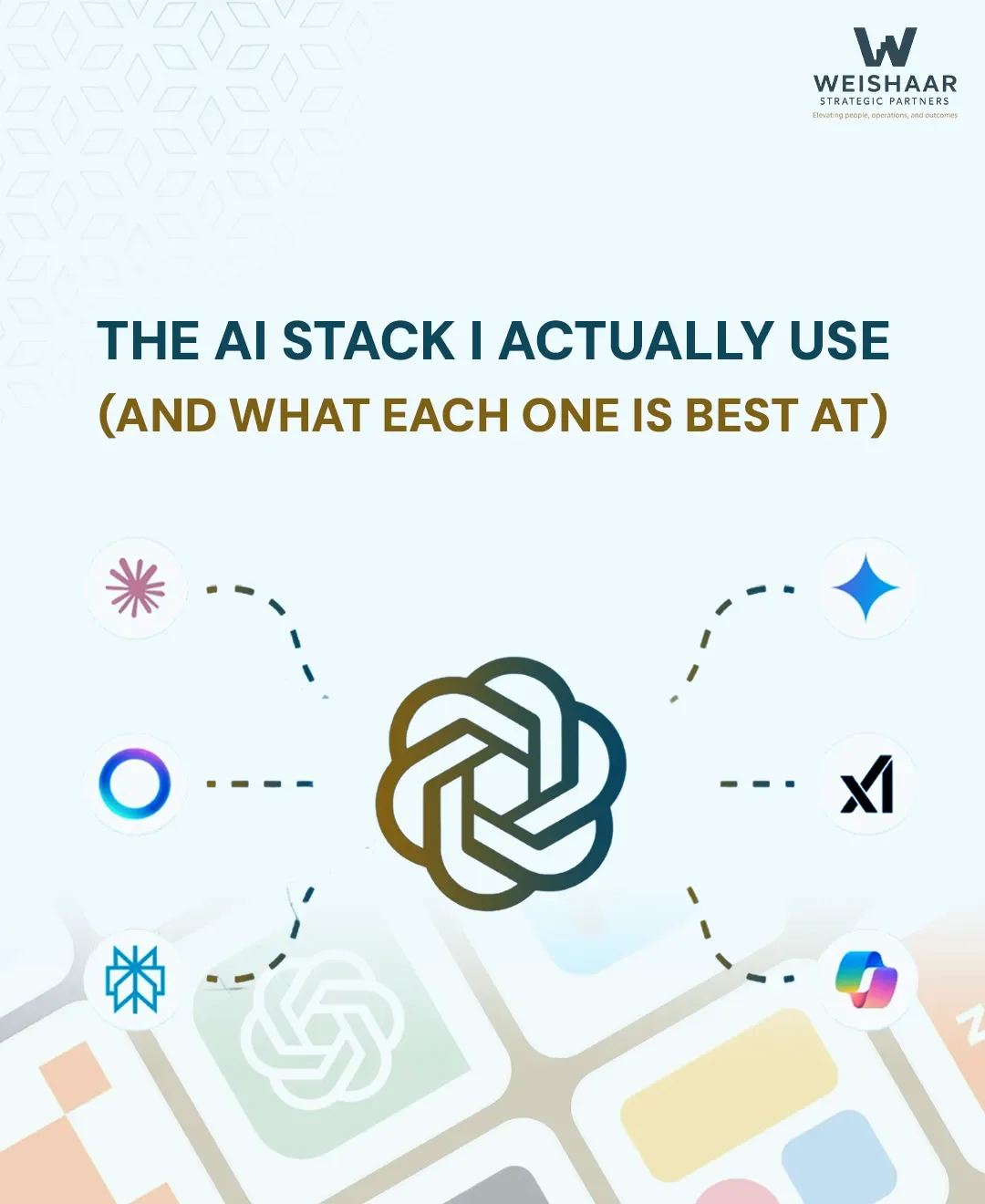The AI Stack I Actually Use (and What Each Tool Is Best At)