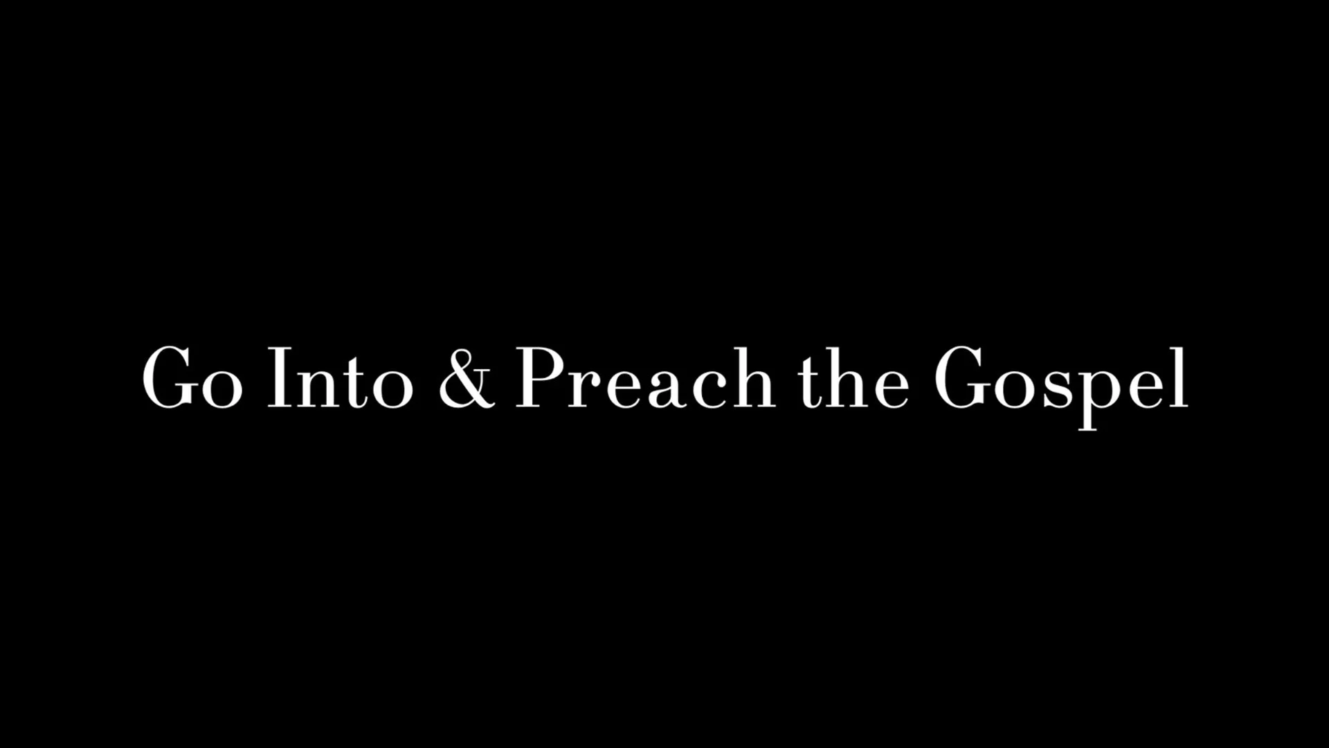 Go Into & Preach the Gospel | Mark 16:15 | Amos Dillard | 6.7.26