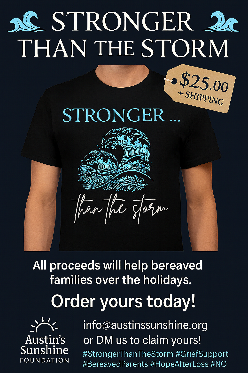 Stronger Than The Storm T-Shirt (Copy)