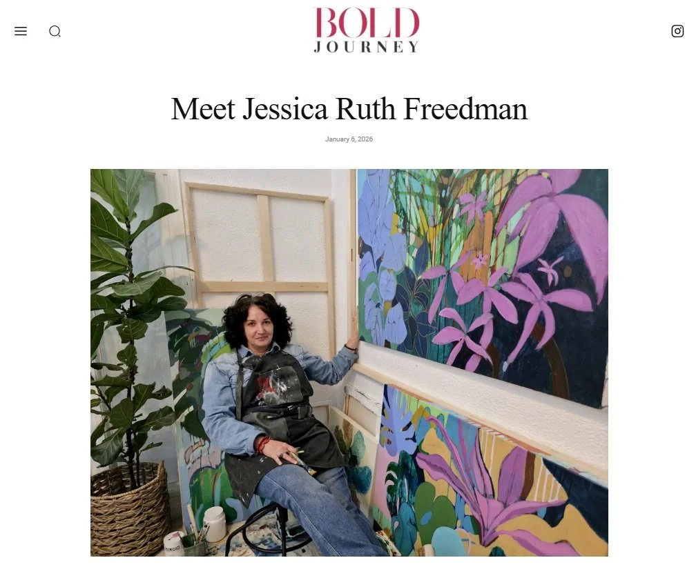 Interview with Bold Journey Magazine. 2026