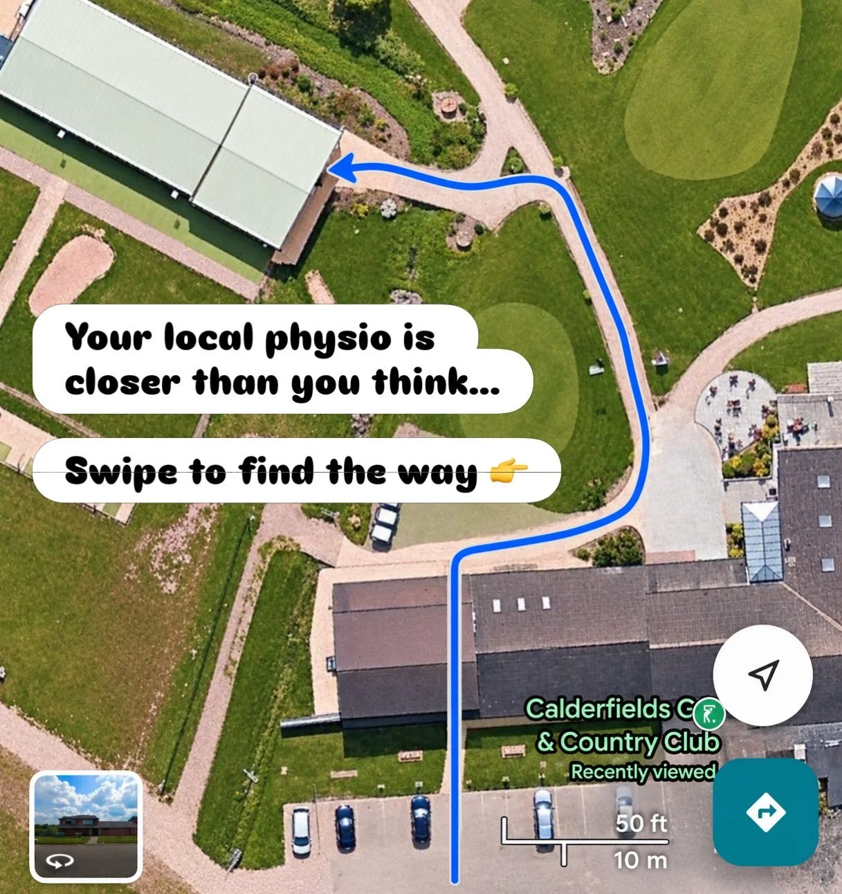 Need a local physiotherapist?

If you&rsquo;re coming to see me at FlexiConnect Physio for the first time, here&rsquo;s a little guide to help you find your way!

Swipe through to see exactly where to go ➡️

📍 Calderfields Golf &amp; Country Club

S