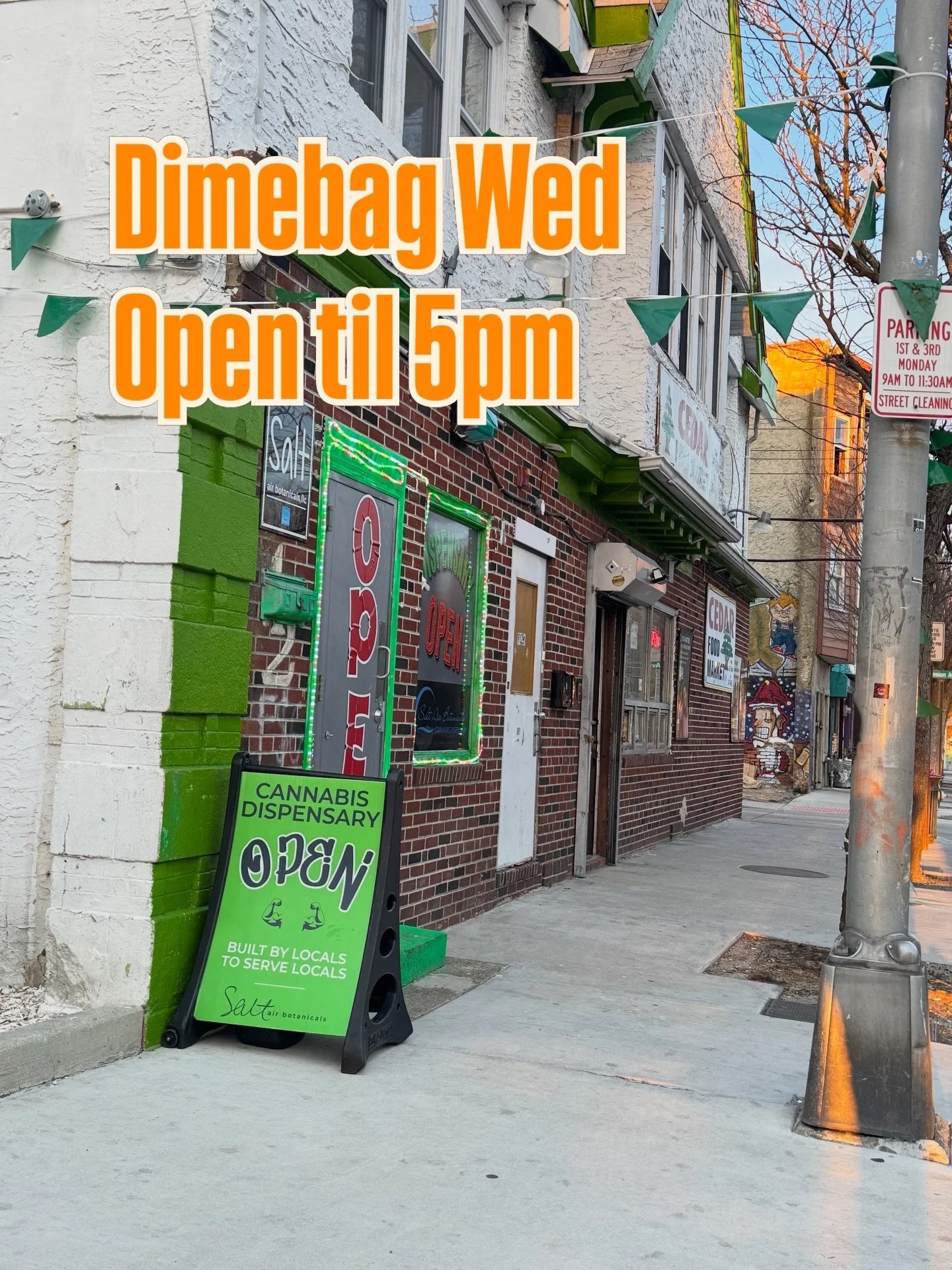 1127 Arctic Ave @ North Carolina 

11-5 Wed
12-6 Thurs
11-7 Fri &amp; Sat
