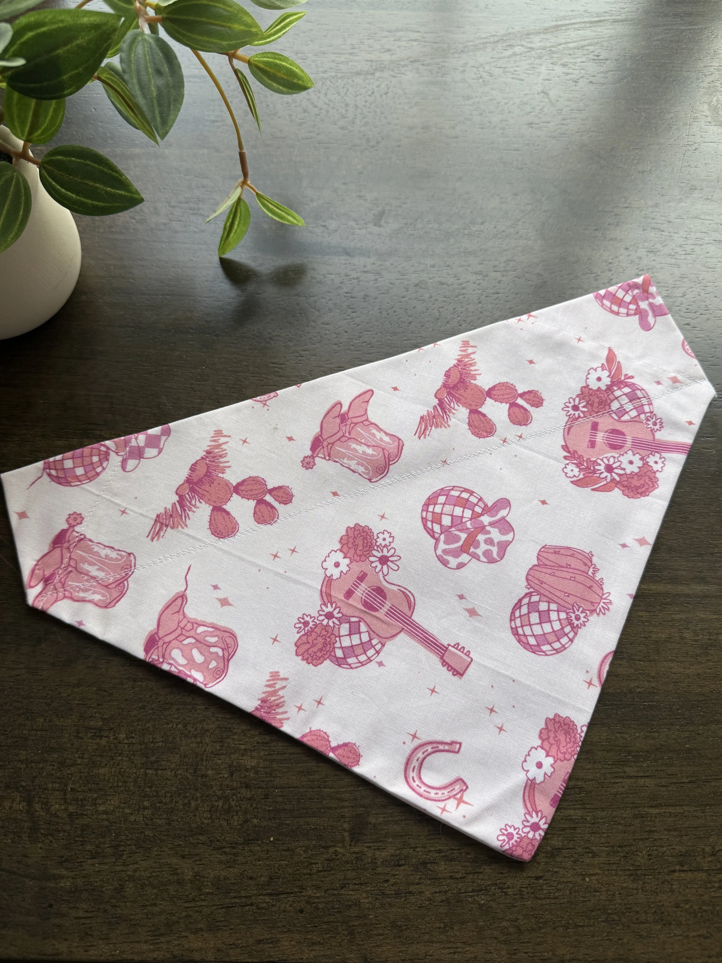 Disco Cowgirl Bandana - Over the Collar