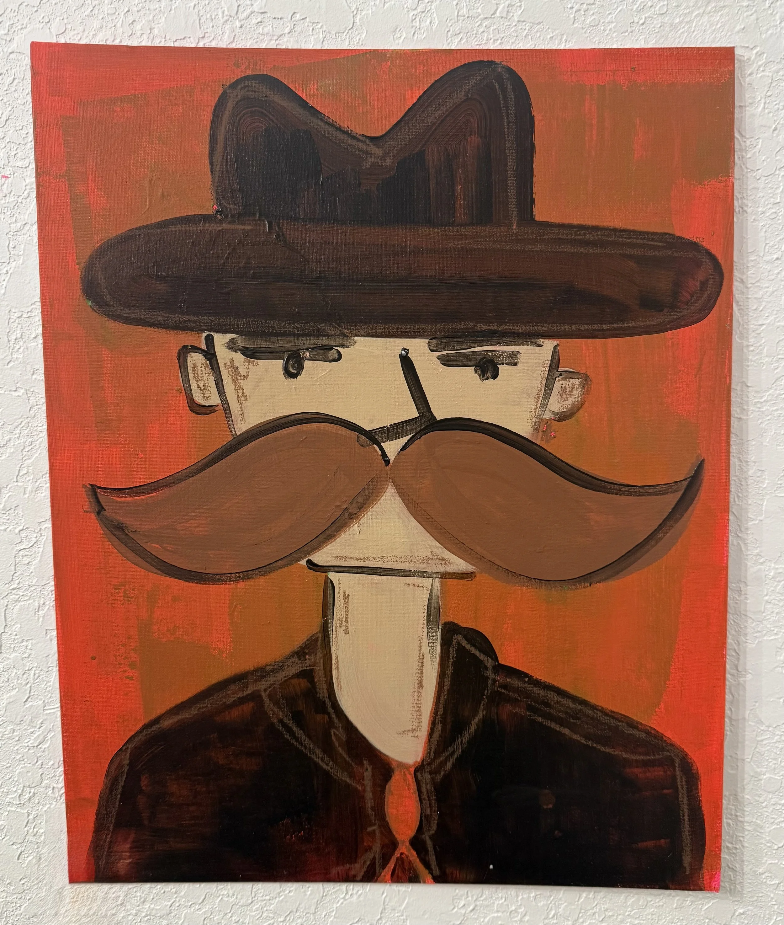 STERN STAN- 16" X 20" / Canvas Panel