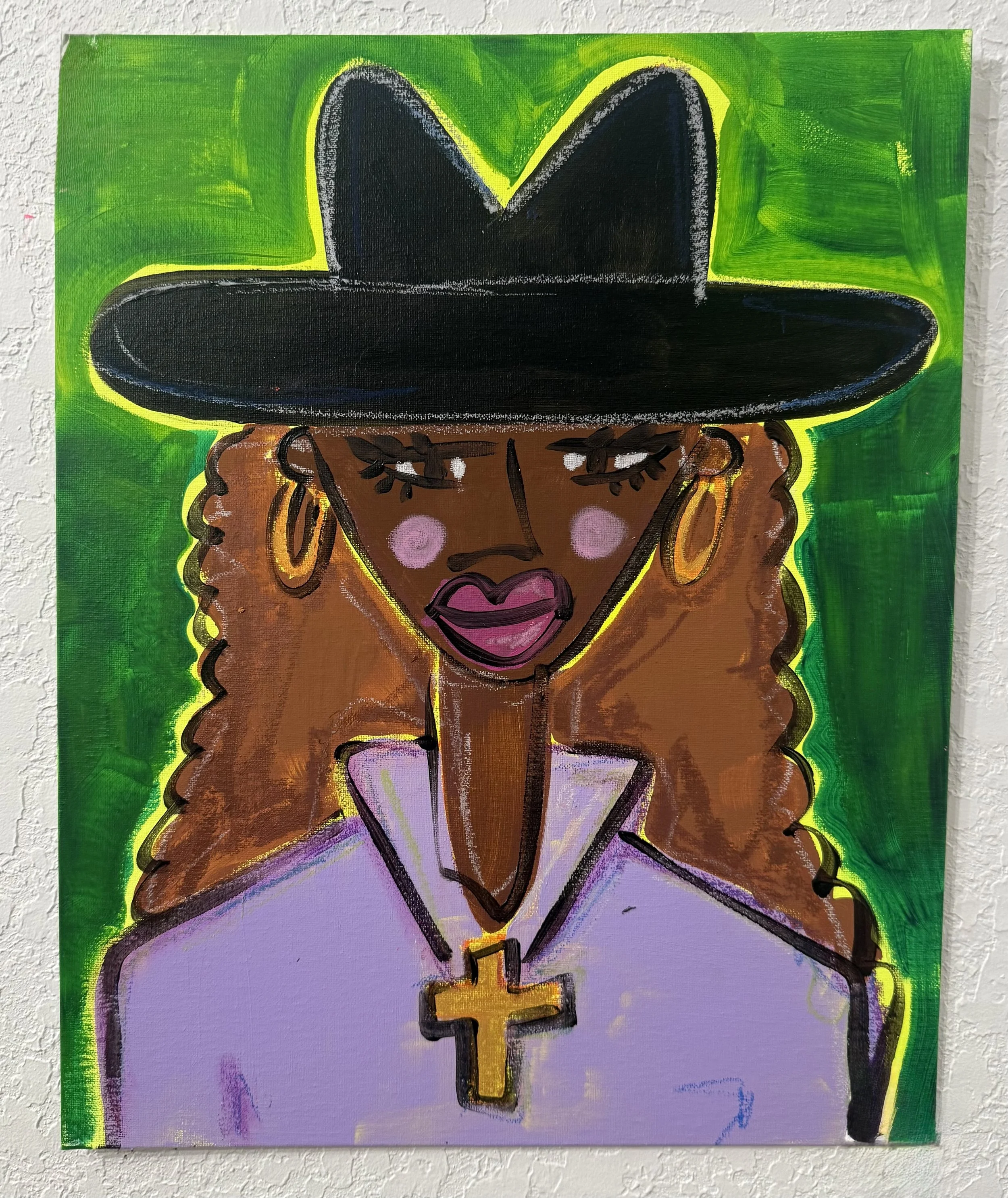 DIVA DIANA- 16" X 20" / Canvas Panel