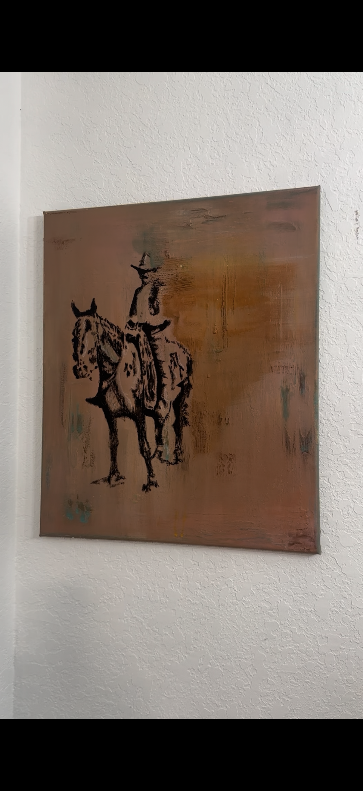 Holding the Horizon – Original Western Canvas Art
