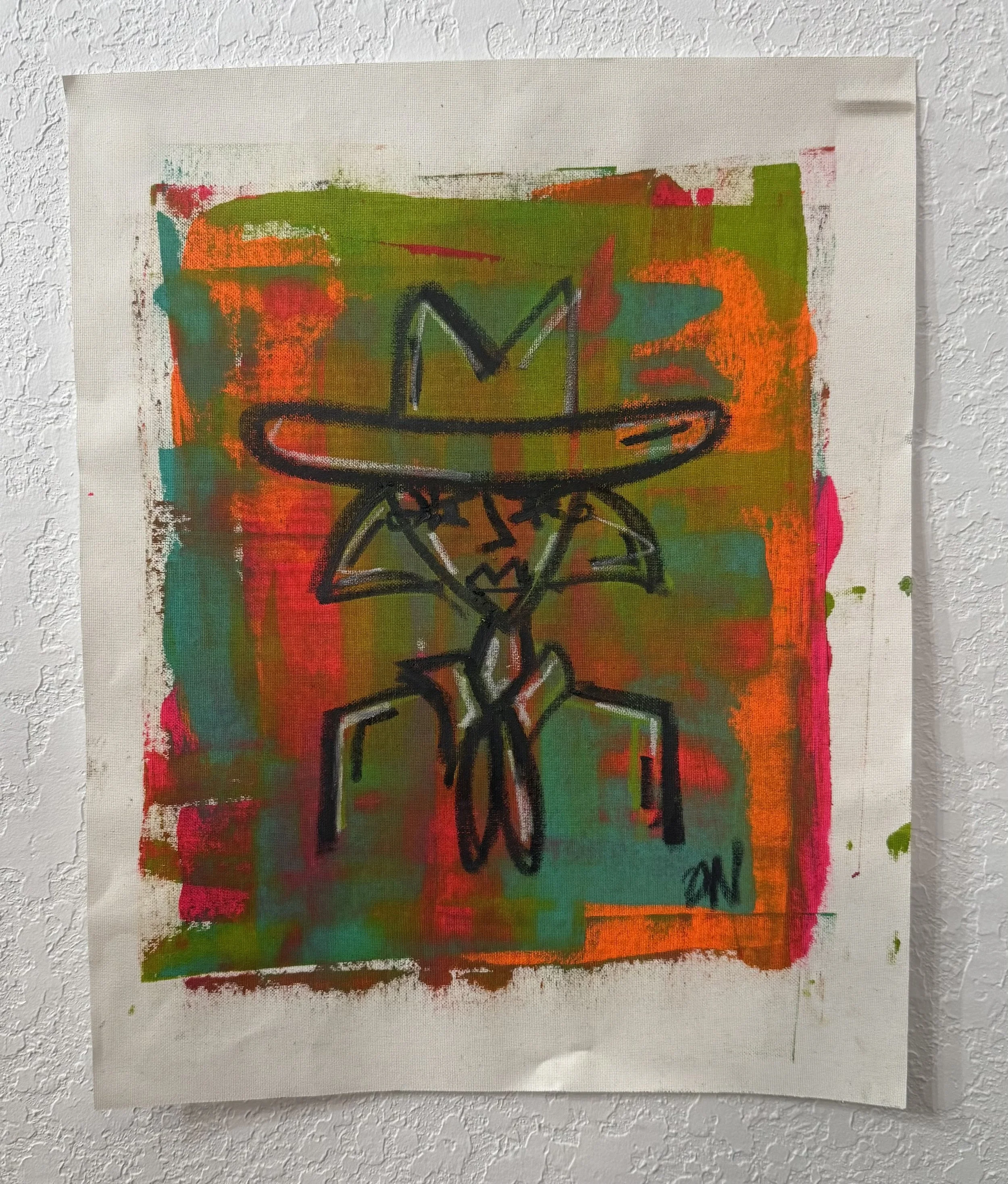 Lucky Lucy- 16" X 20" / Canvas Sheet - In frame