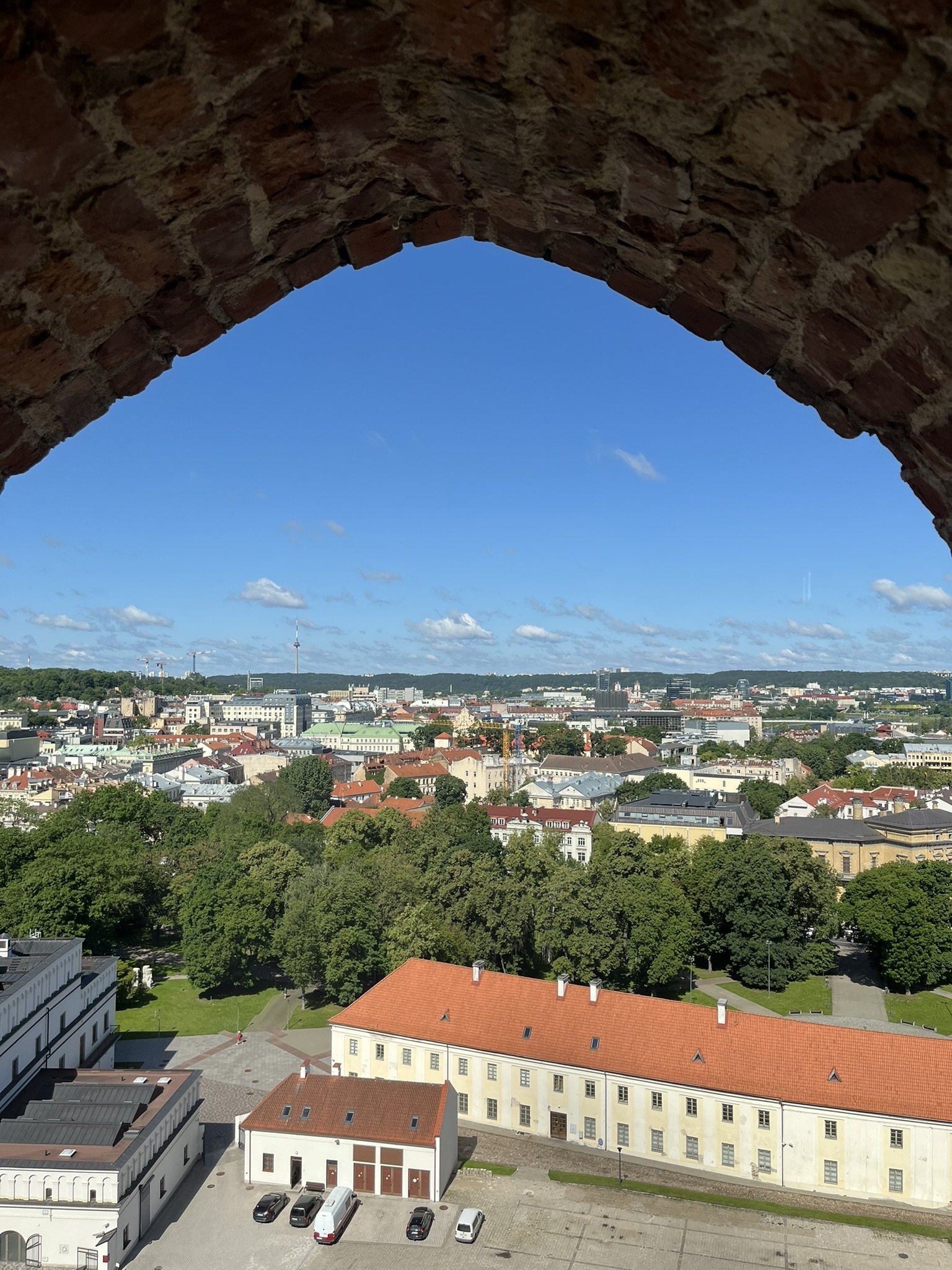 Gediminas Tower to Bernardine Gardens, Vilnius (Sophie Durbin, 2025)