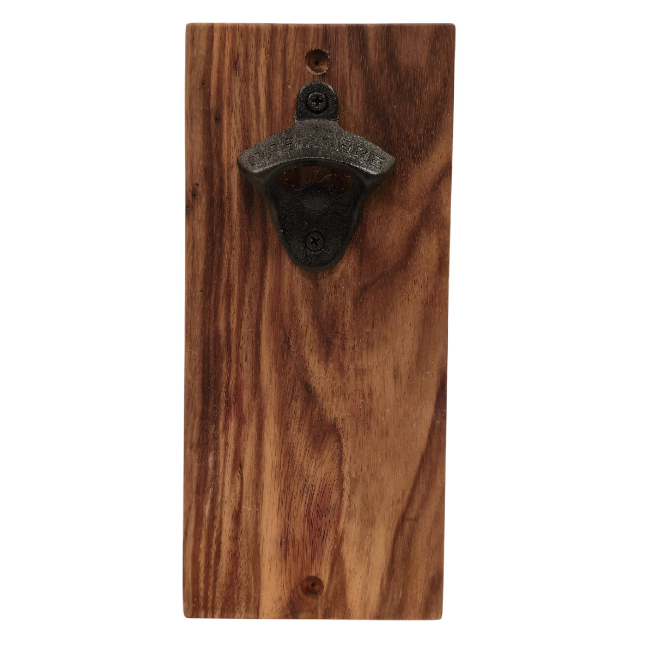 Handcrafted Wall-Mounted Bottle Opener