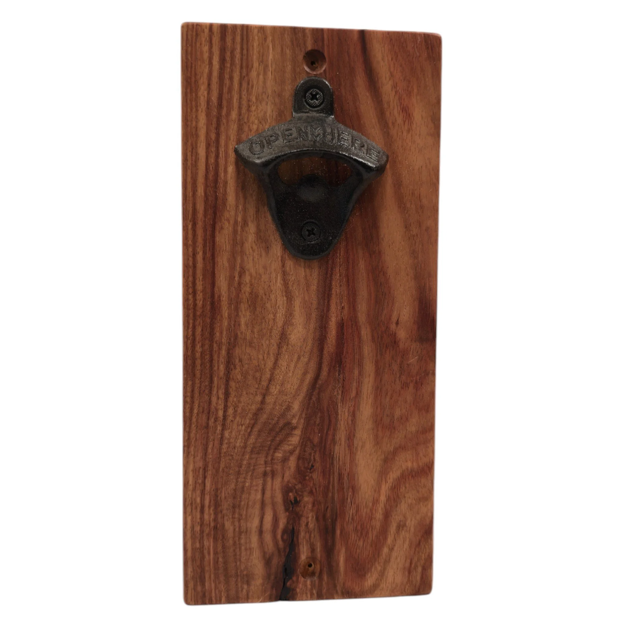Handcrafted Wall-Mounted Bottle Opener