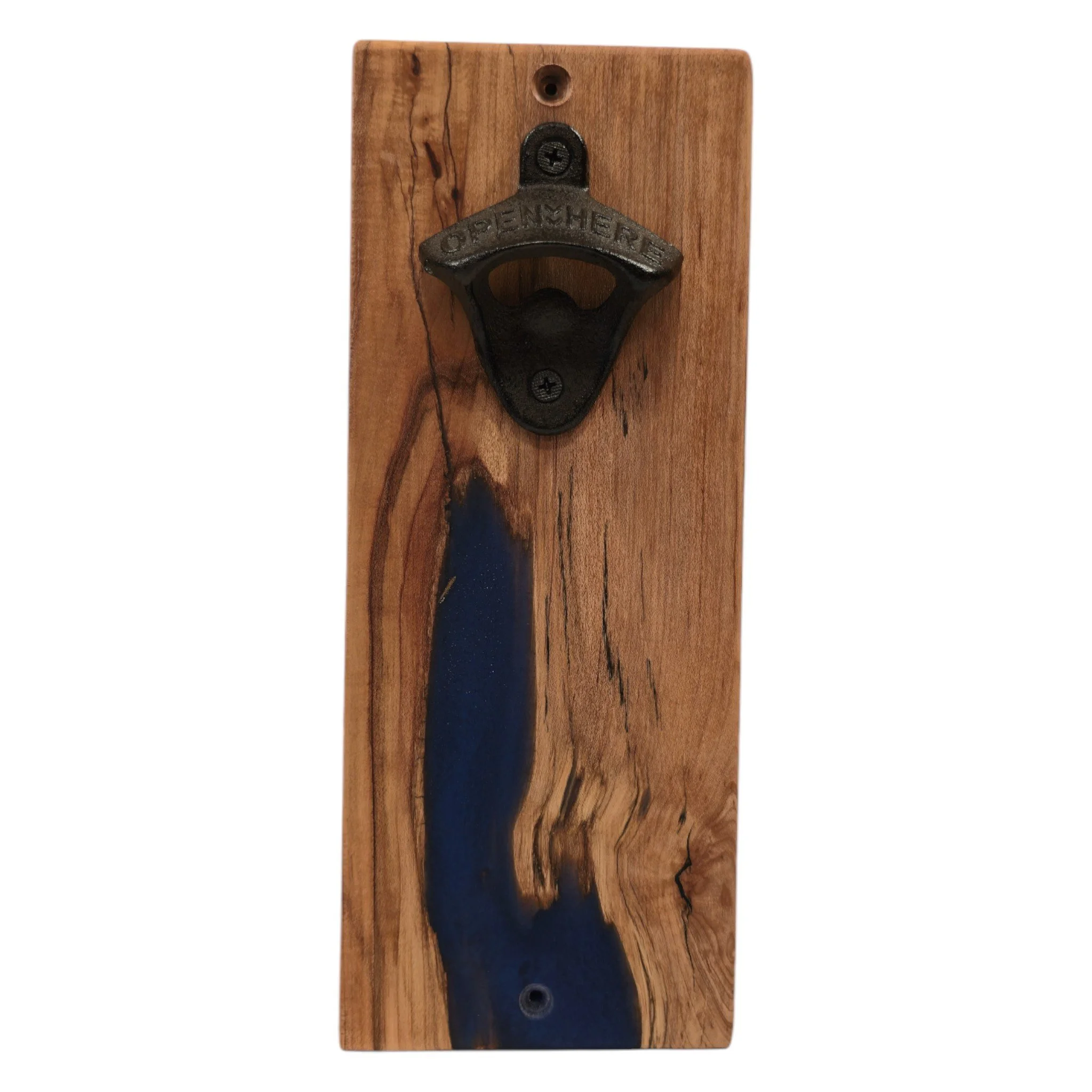 Handcrafted Wall-Mounted Bottle Opener