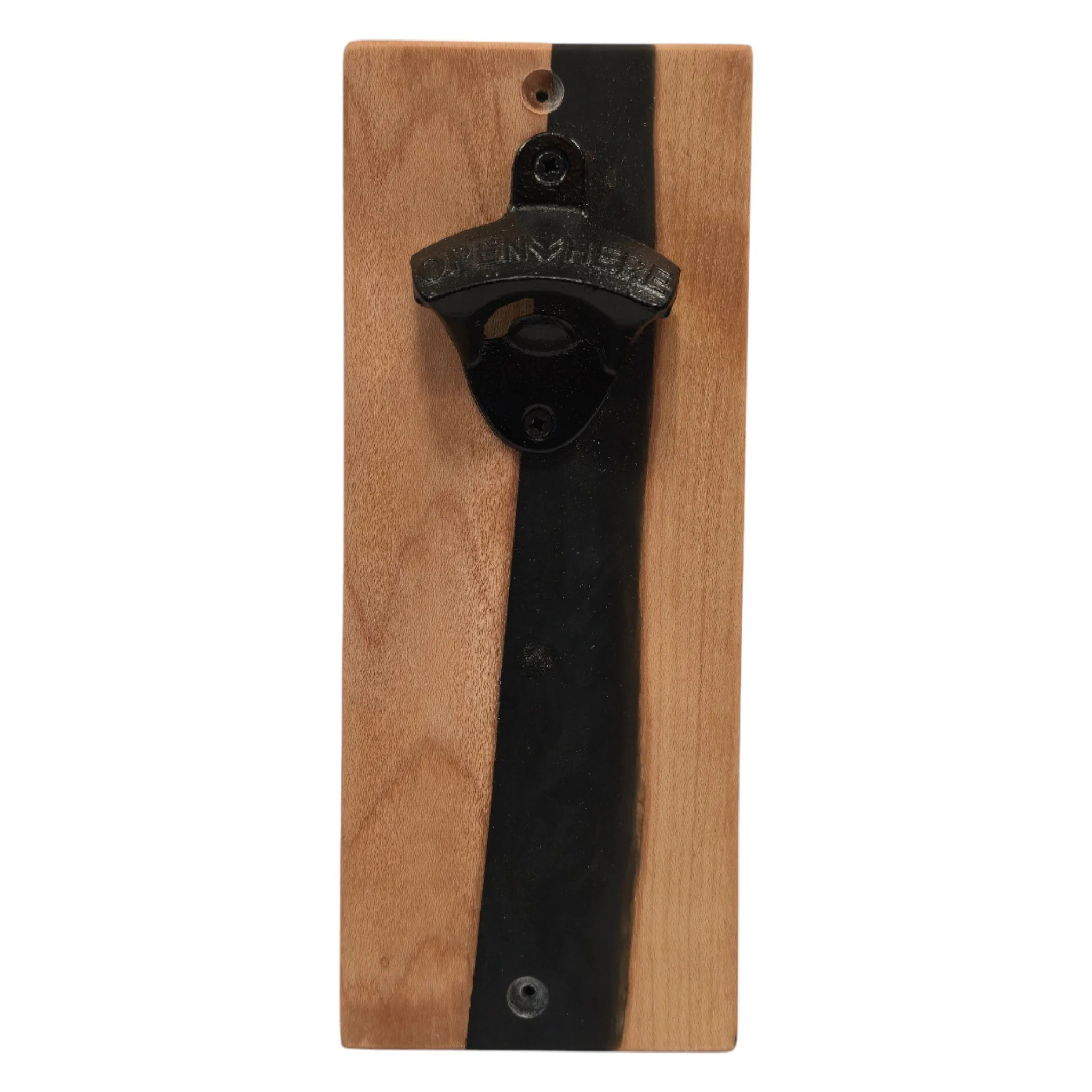 Handcrafted Wall-Mounted Bottle Opener