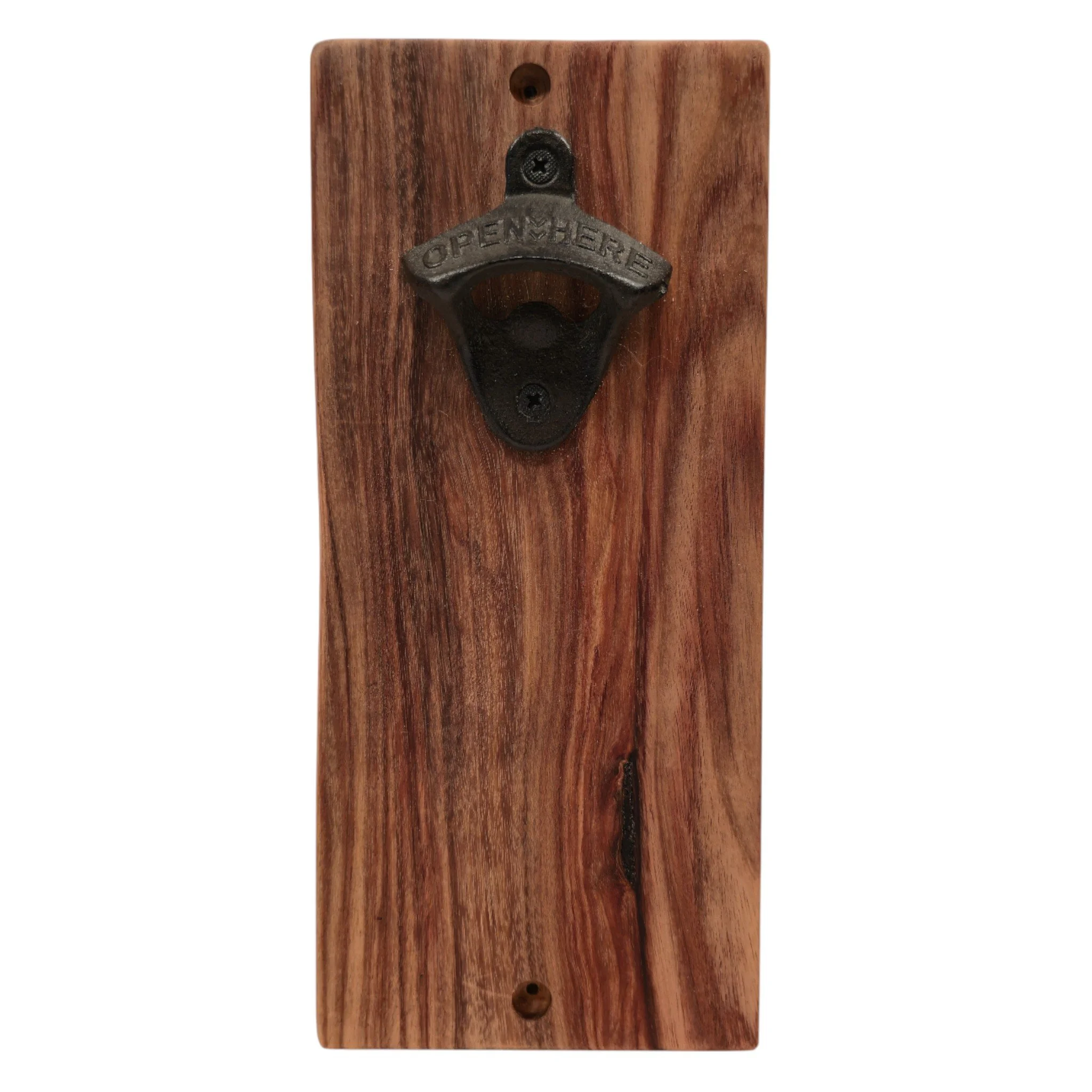 Handcrafted Wall-Mounted Bottle Opener