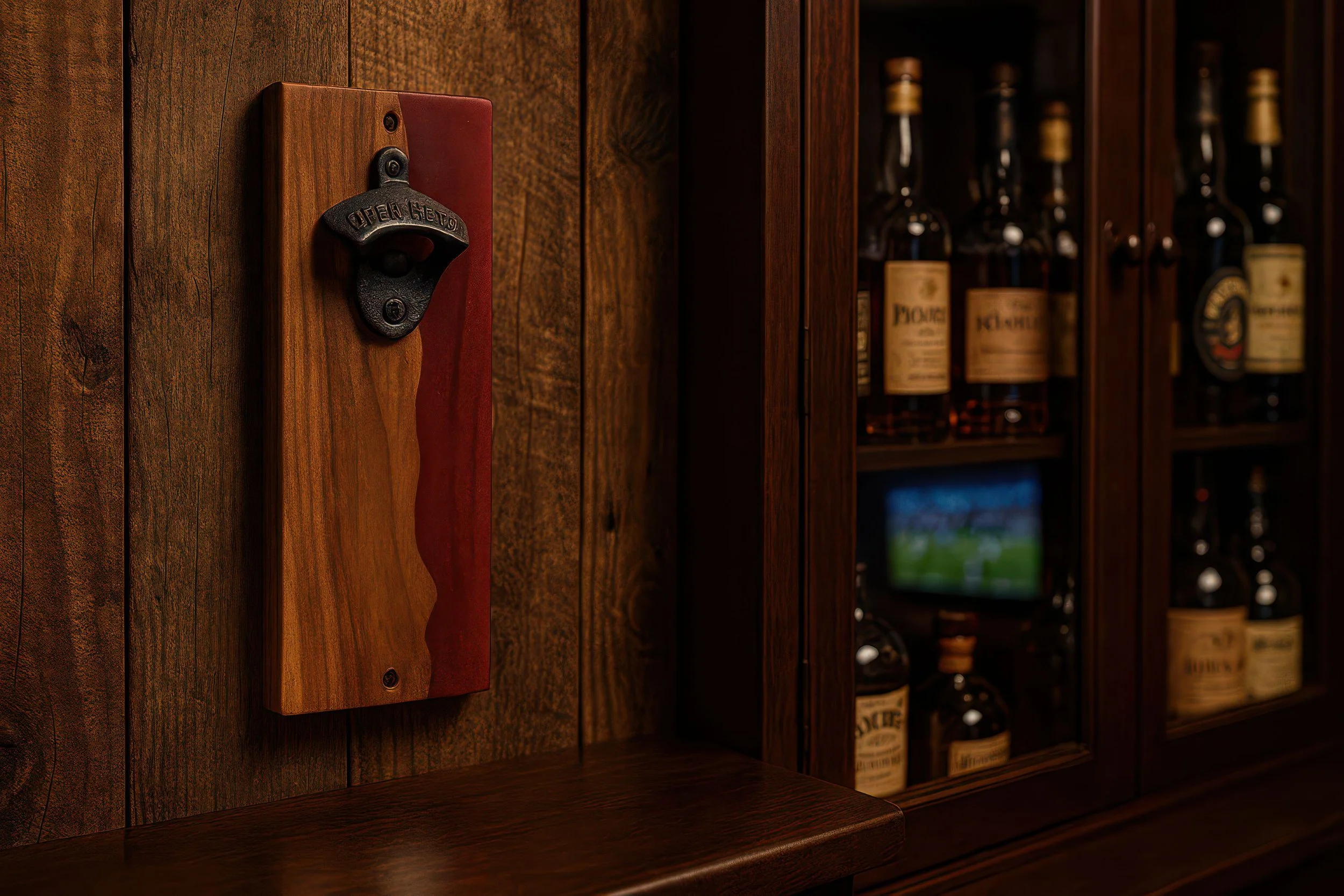 Wall-mounted Bottle Openers