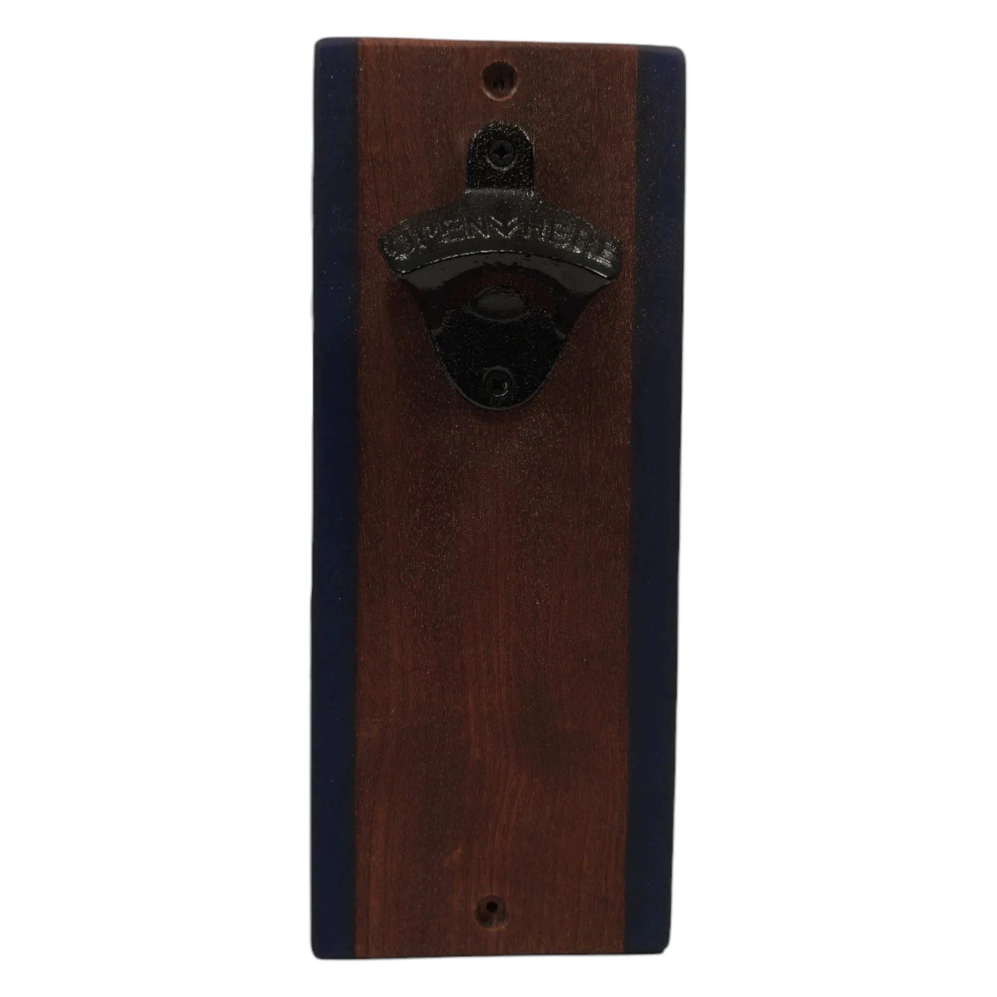 Handcrafted Wall-Mounted Bottle Opener