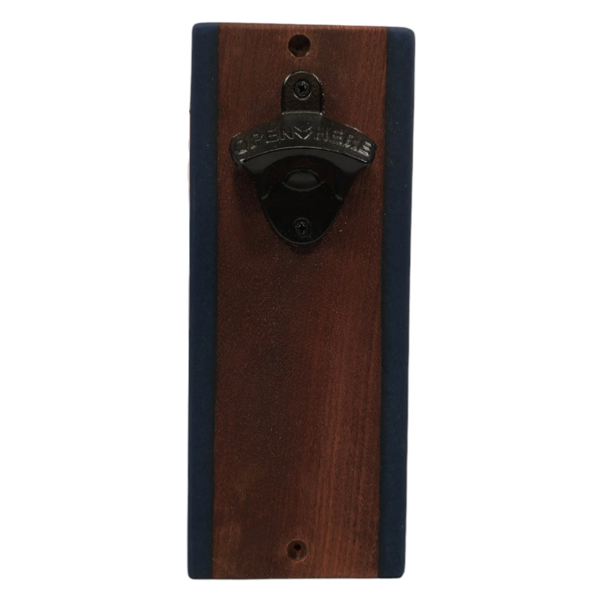 Handcrafted Wall-Mounted Bottle Opener