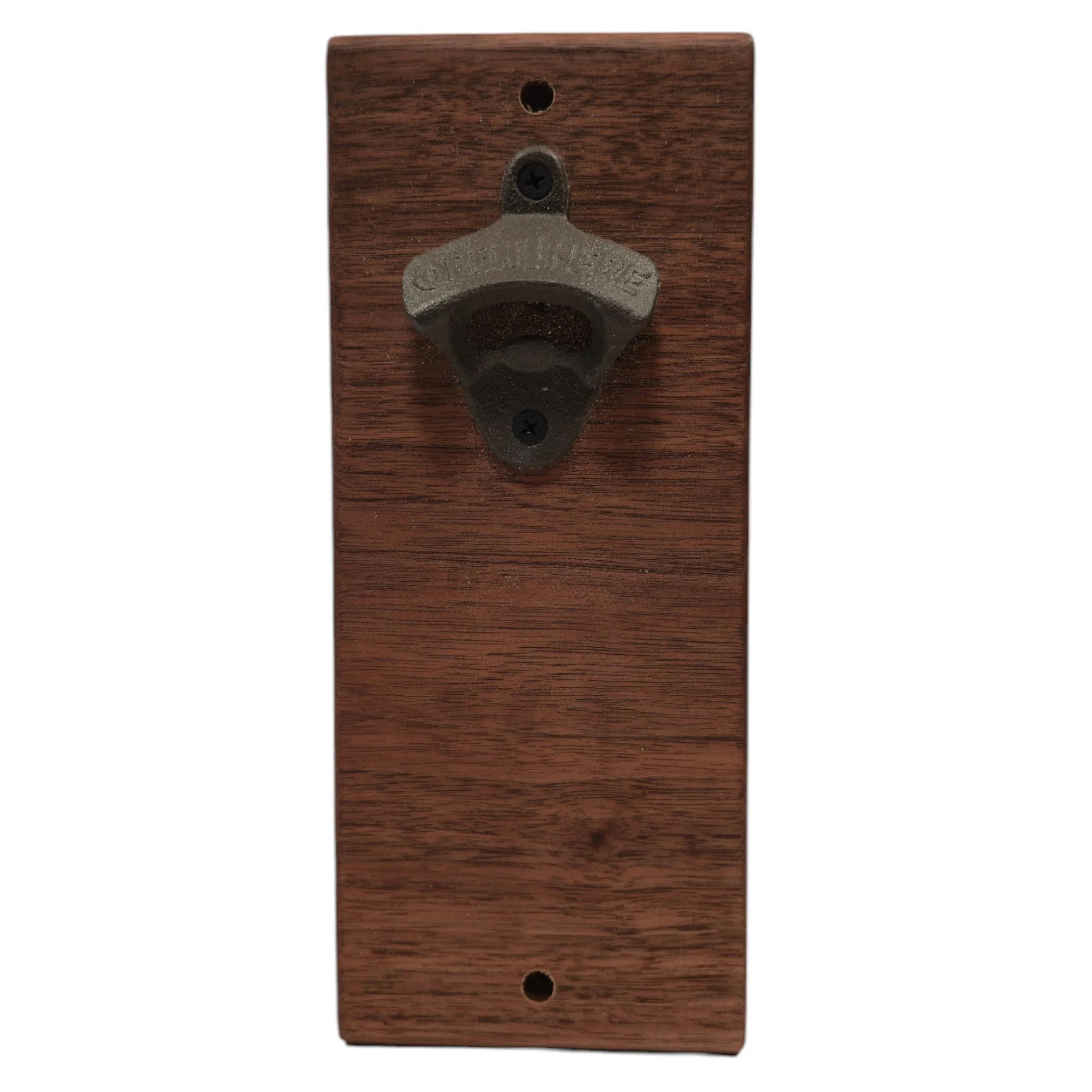 Handcrafted Wall-Mounted Bottle Opener