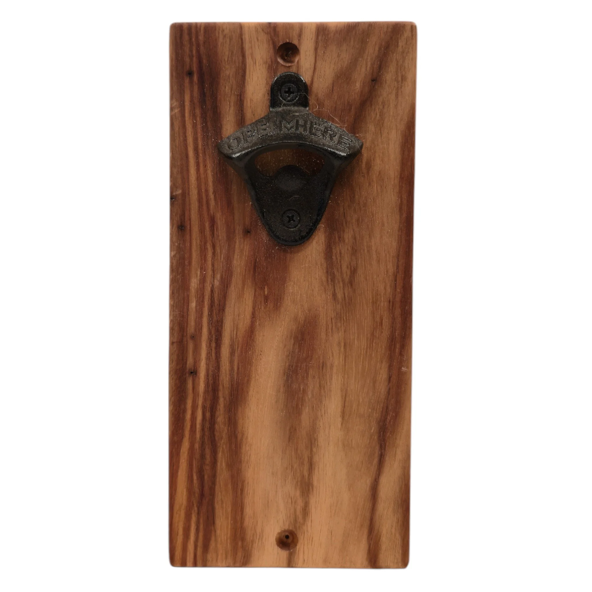 Handcrafted Wall-Mounted Bottle Opener