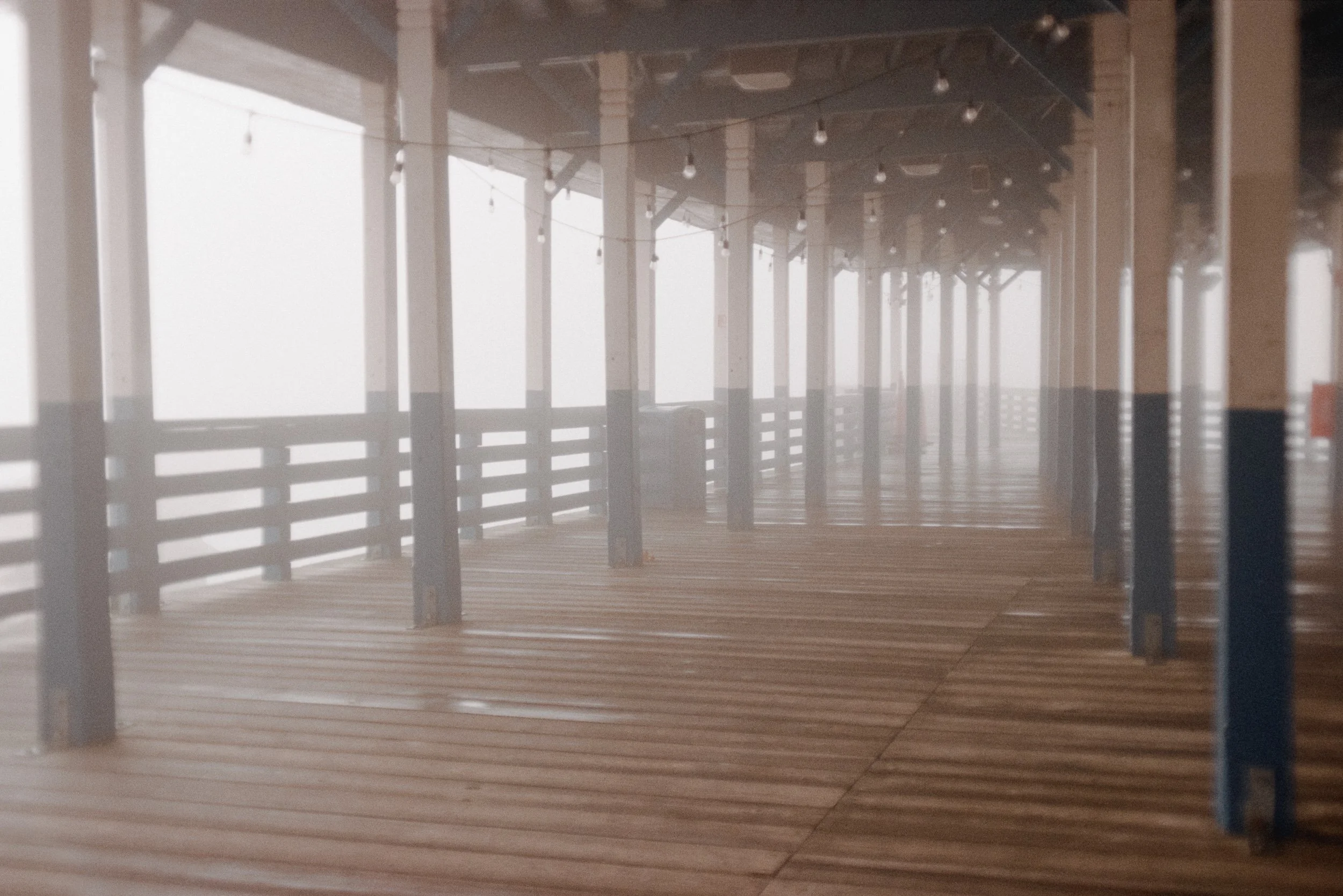 Pier in Fog, 2025