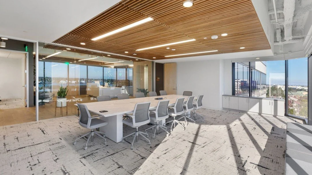 Reclaimed Doug Fir Grilles with a standard stain installed in an office space in Foster City, CA.

https://recircledinc.com/product/grilles/