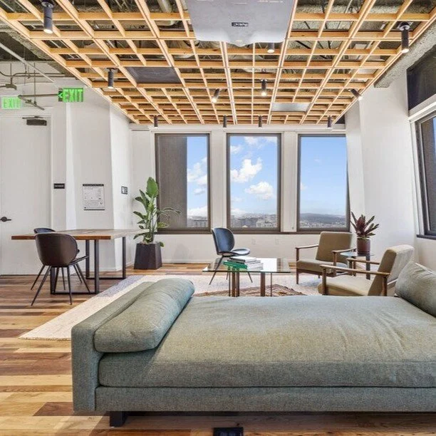 Reclaimed Doug Fir Lay-In Cubes drop into the ceiling grid for an easy install. We were thrilled to manufacture this system for a tech office in the iconic Transamerica Pyramid in San Francisco.

https://recircledinc.com/product/cubes/