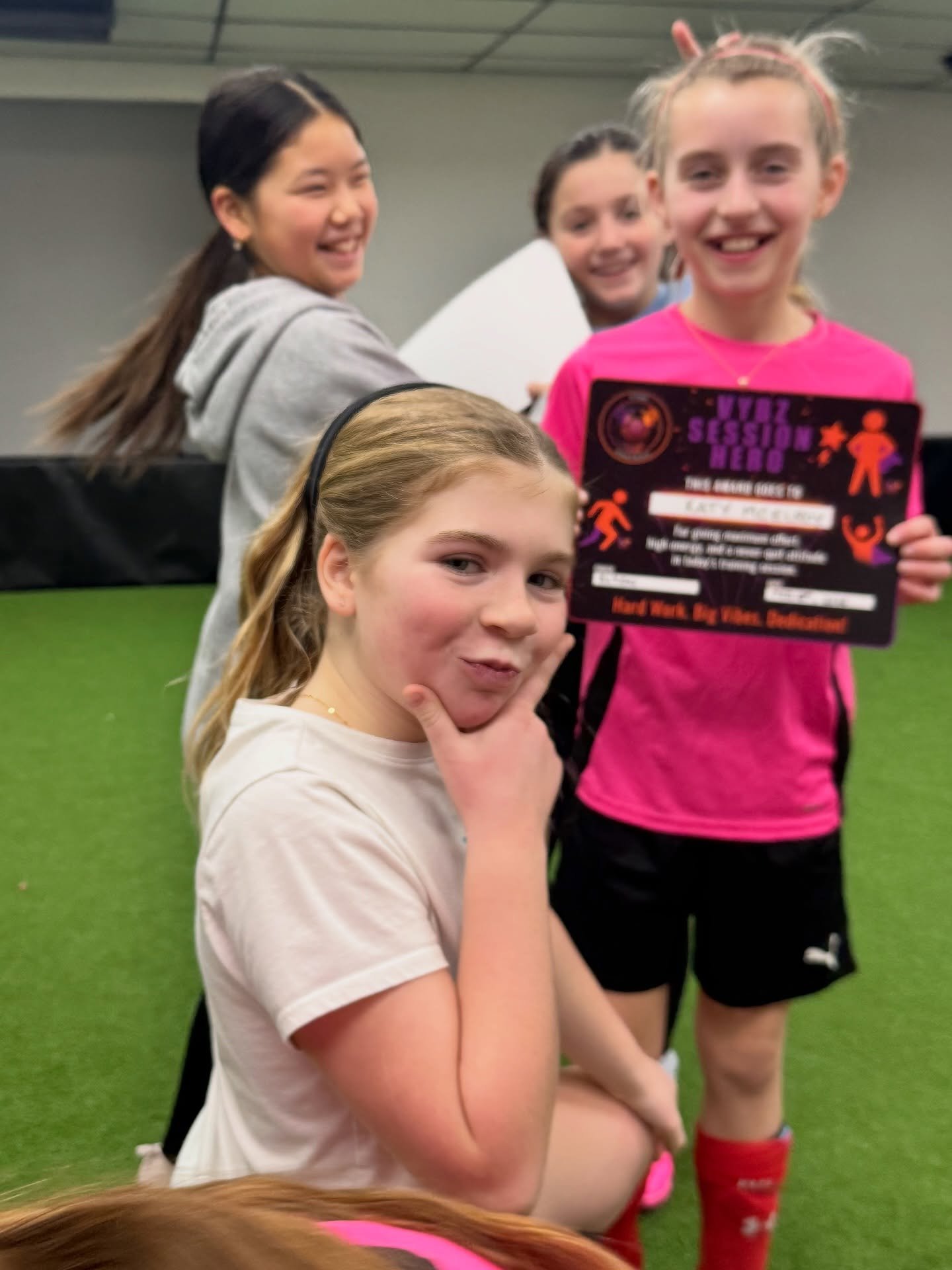 Happy International Women&rsquo;s Day! 

Today, we celebrate the incredible girls of Vybz Football, our future leaders, players, and changemakers. So proud to see them grow, train, and shine every day. Keep rising, girls, we&rsquo;re behind you all t