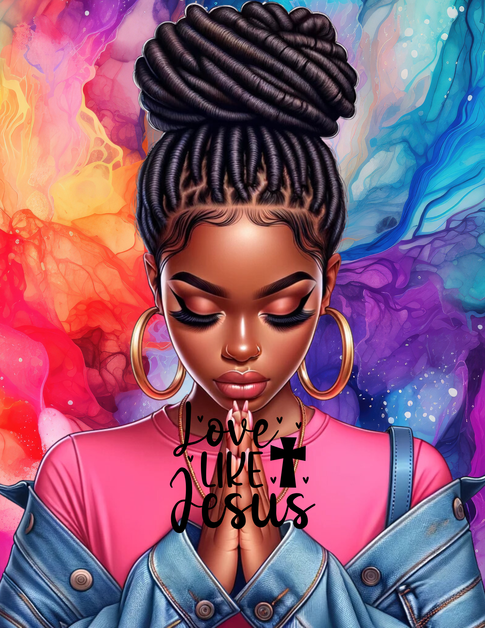 "Love Like Jesus" 8x11 Faith Planner