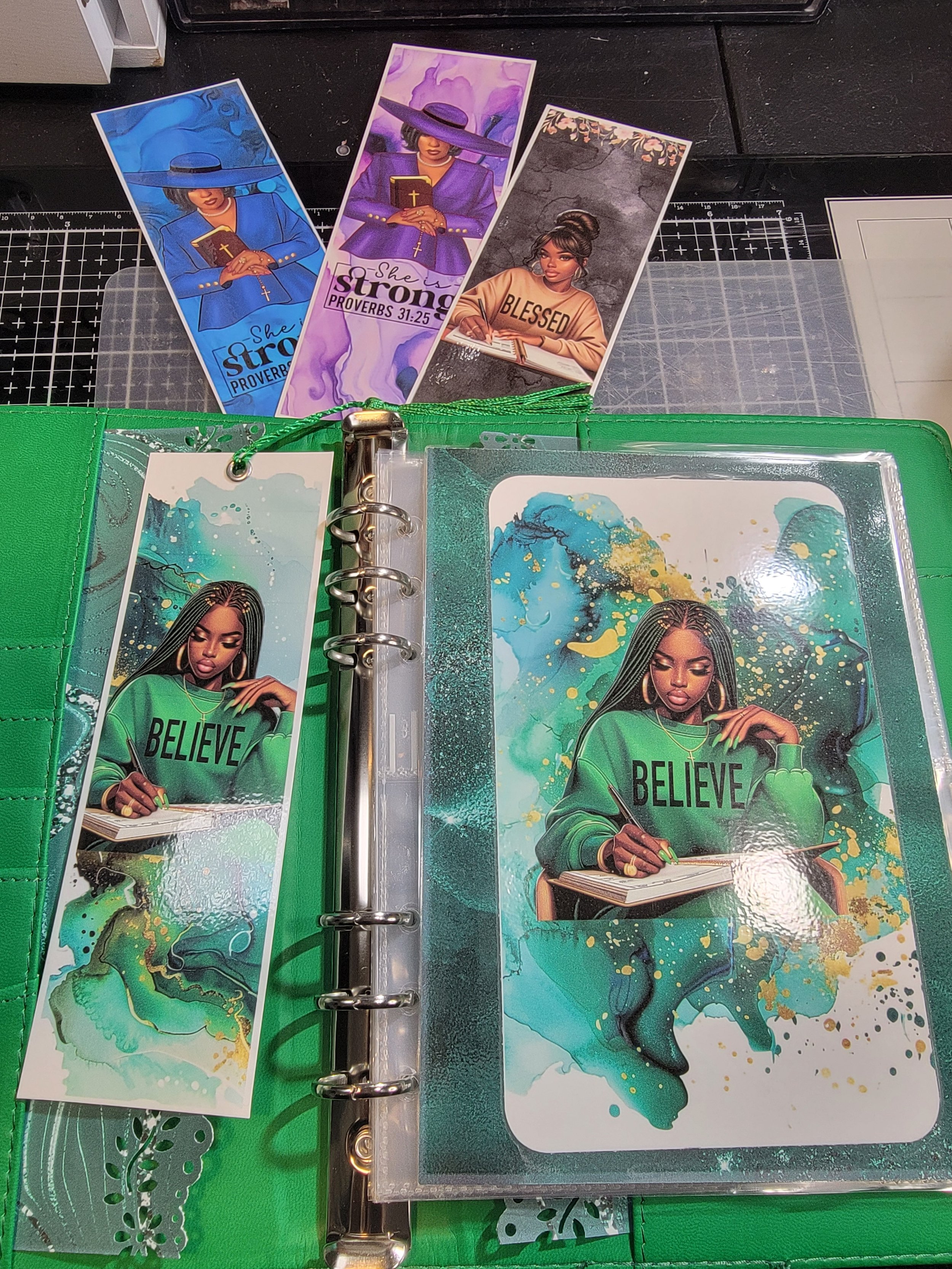 Custom 100 Envelope Saving Challenge binder