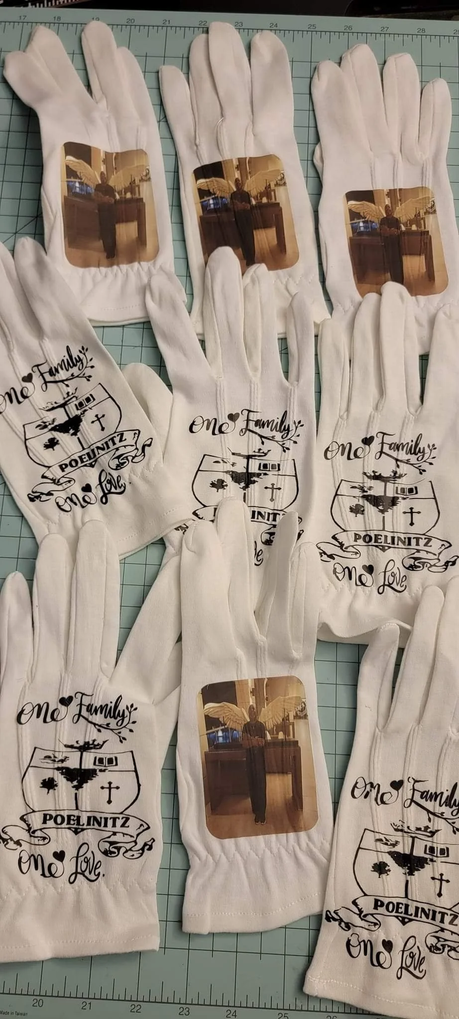 Memorial Pallbears gloves