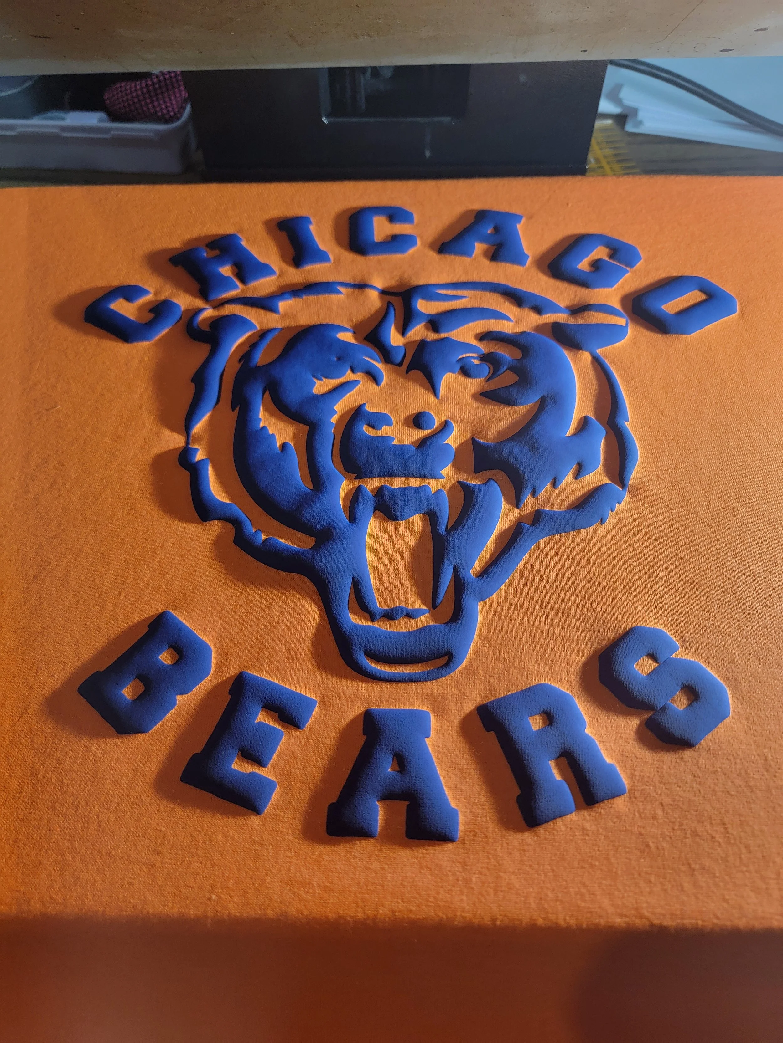 Custom Puff Vinyl T-shirt