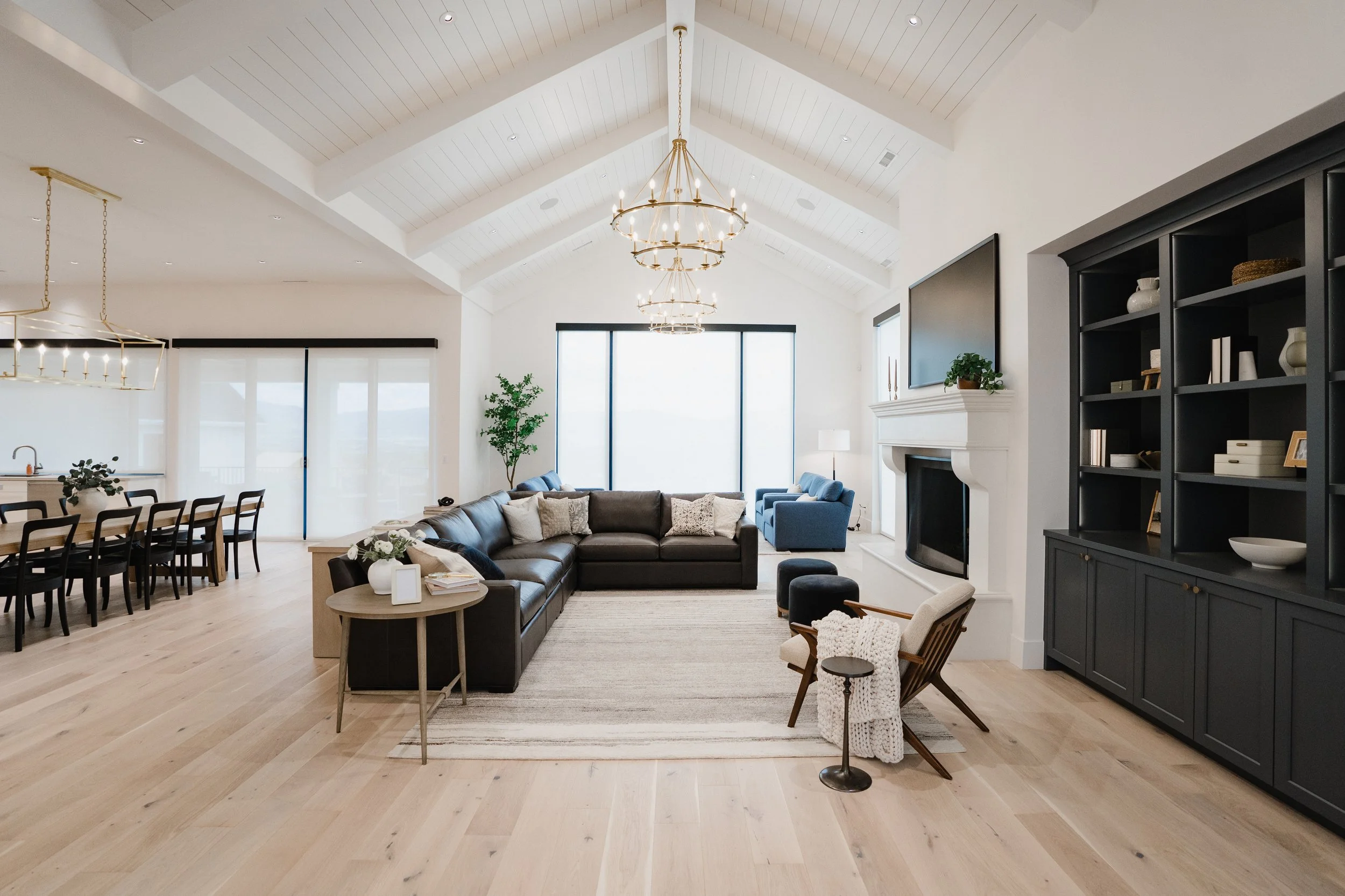 Bright living room with vaulted ceiling in Salt Lake City as part of Real Estate Video
