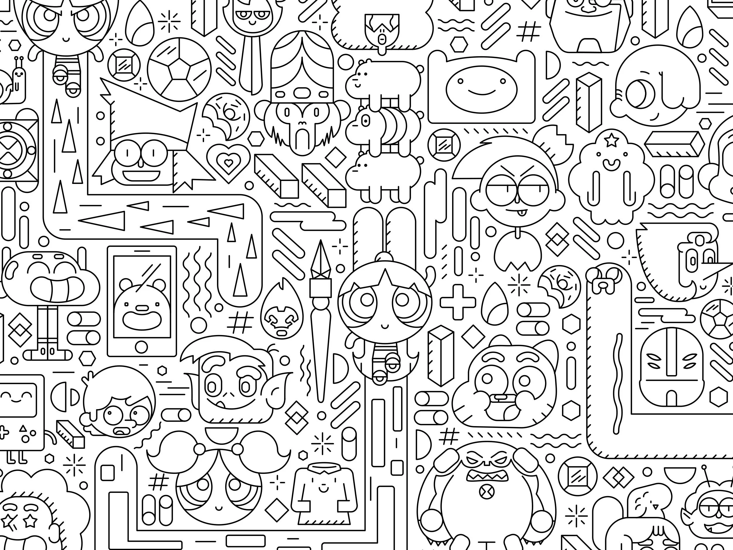 CARTOON NETWORK KEY ART