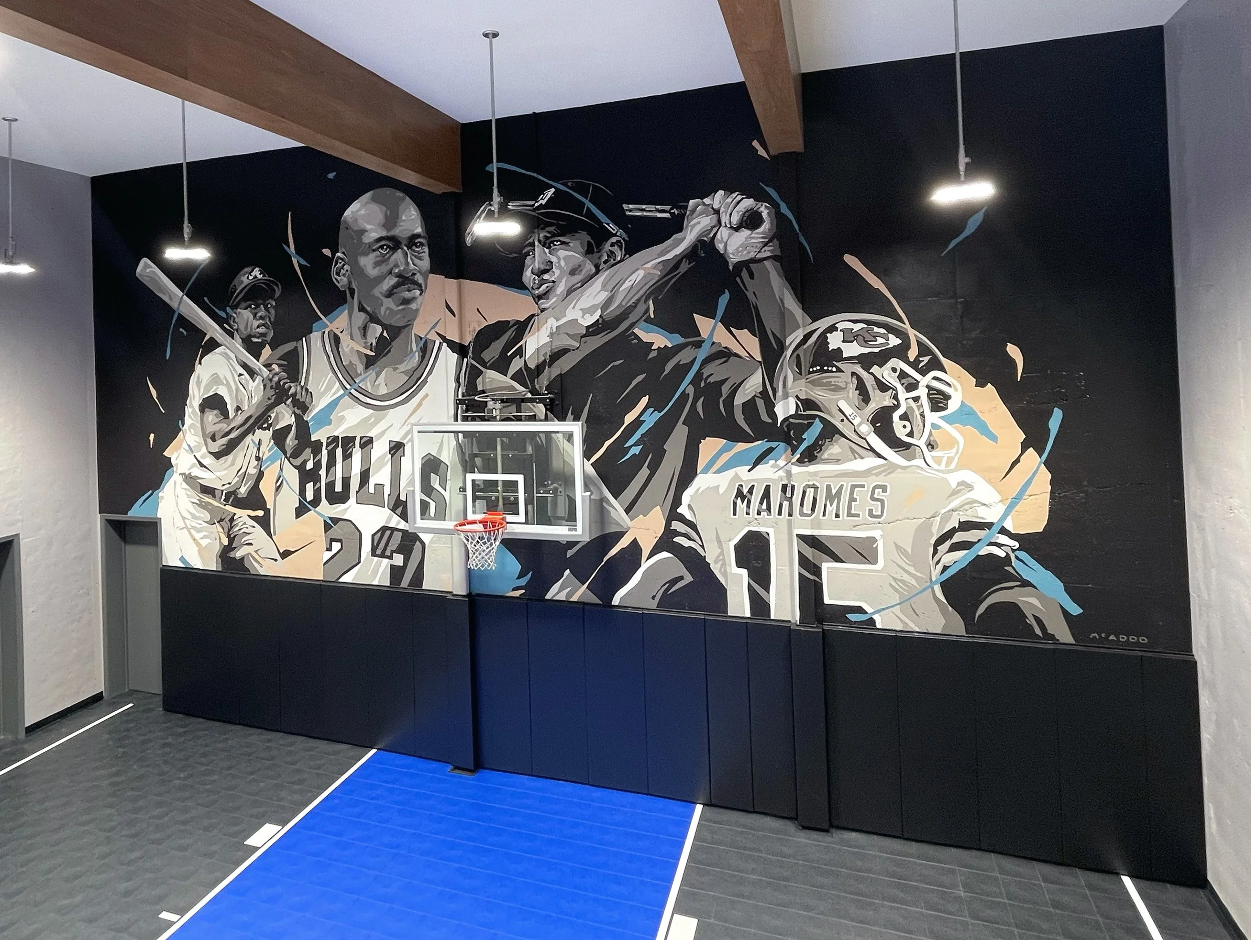 G.O.A.T MURAL