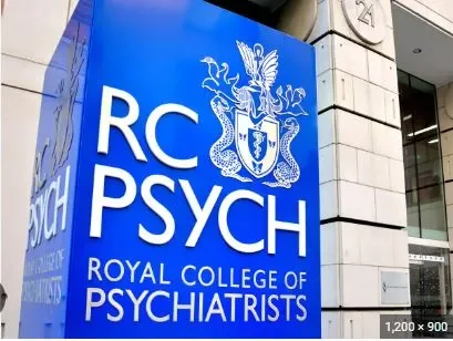 The Royal College of psychiatry advert for September.