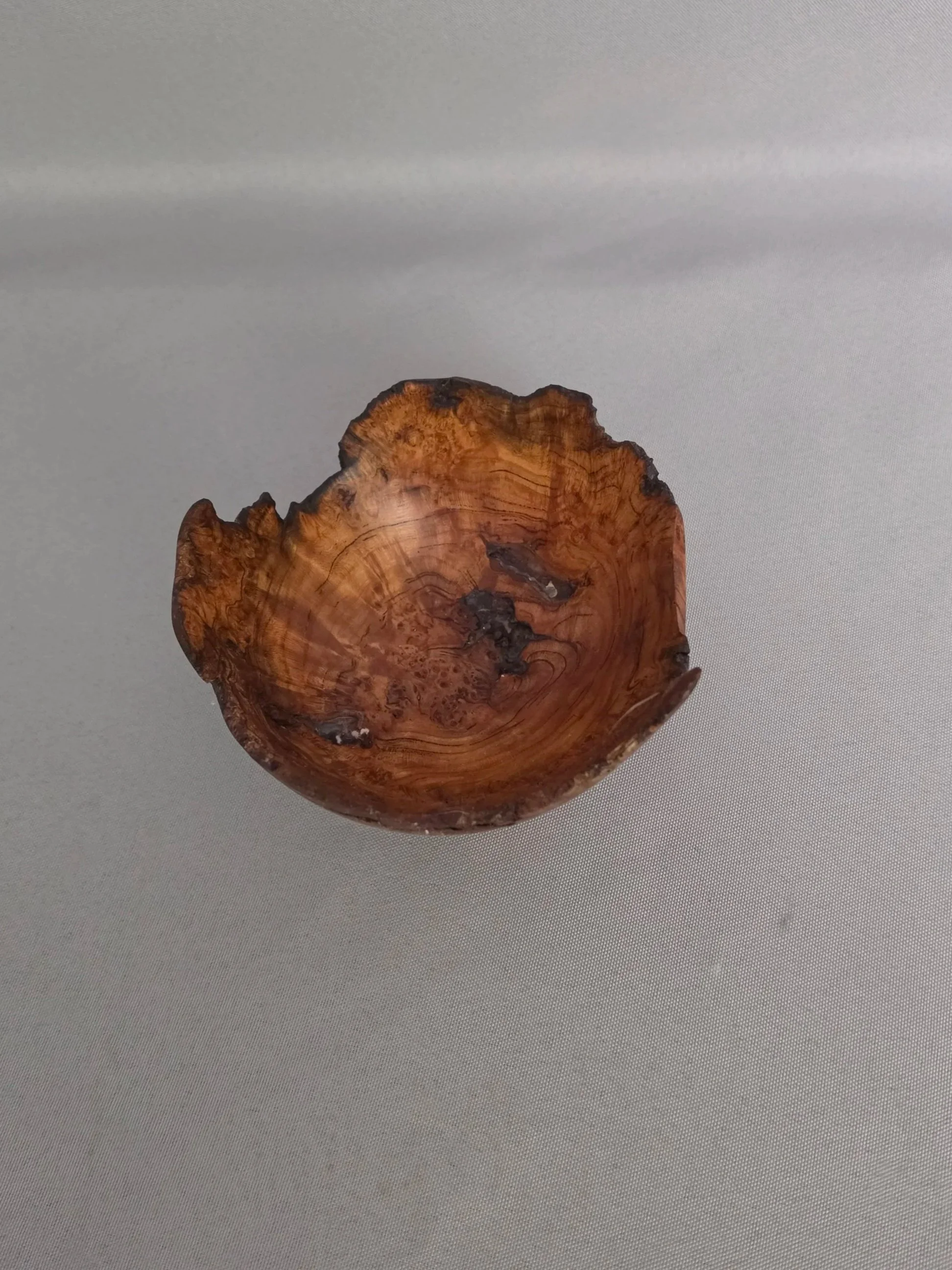 Live Edge Cherry Burl Bowl
