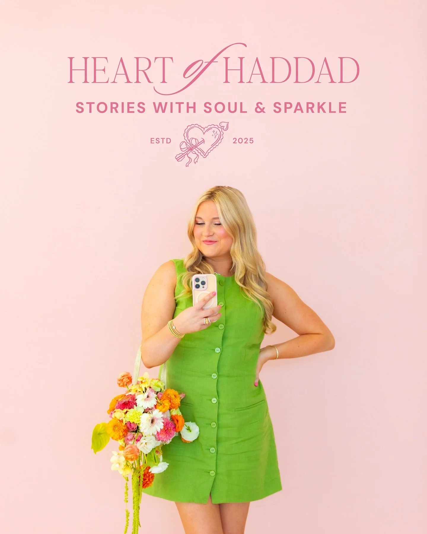 SURPRISE!!! 🩷🧡💚

Taking a HUUUUGE leap of faith and chasing one of my biggest passions&mdash;capturing the fleeting little moments that are meant to last FOREVER✨

Now introducing&hellip; my brand new wedding &amp; event content creation business 