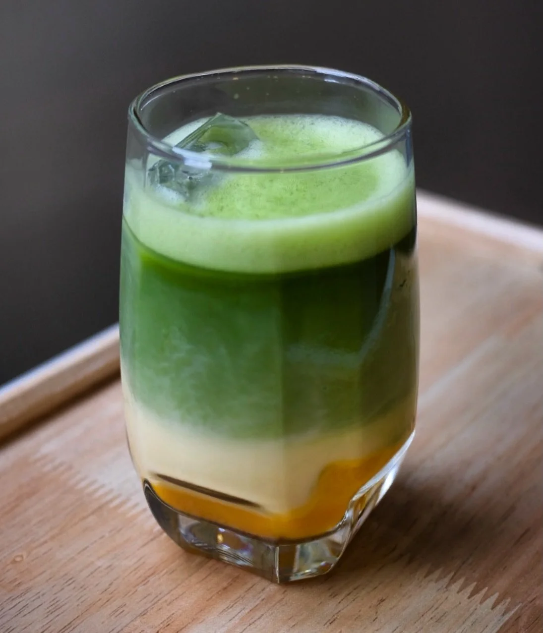 Cant get over this iced mango matcha recipe ive been obsessed with.