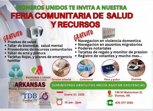 FERIA COMUNITARIA DE SALUD Y RECURSOS