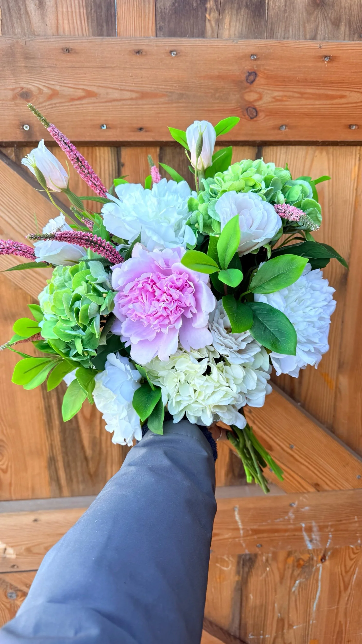 Perfect peony bouquet