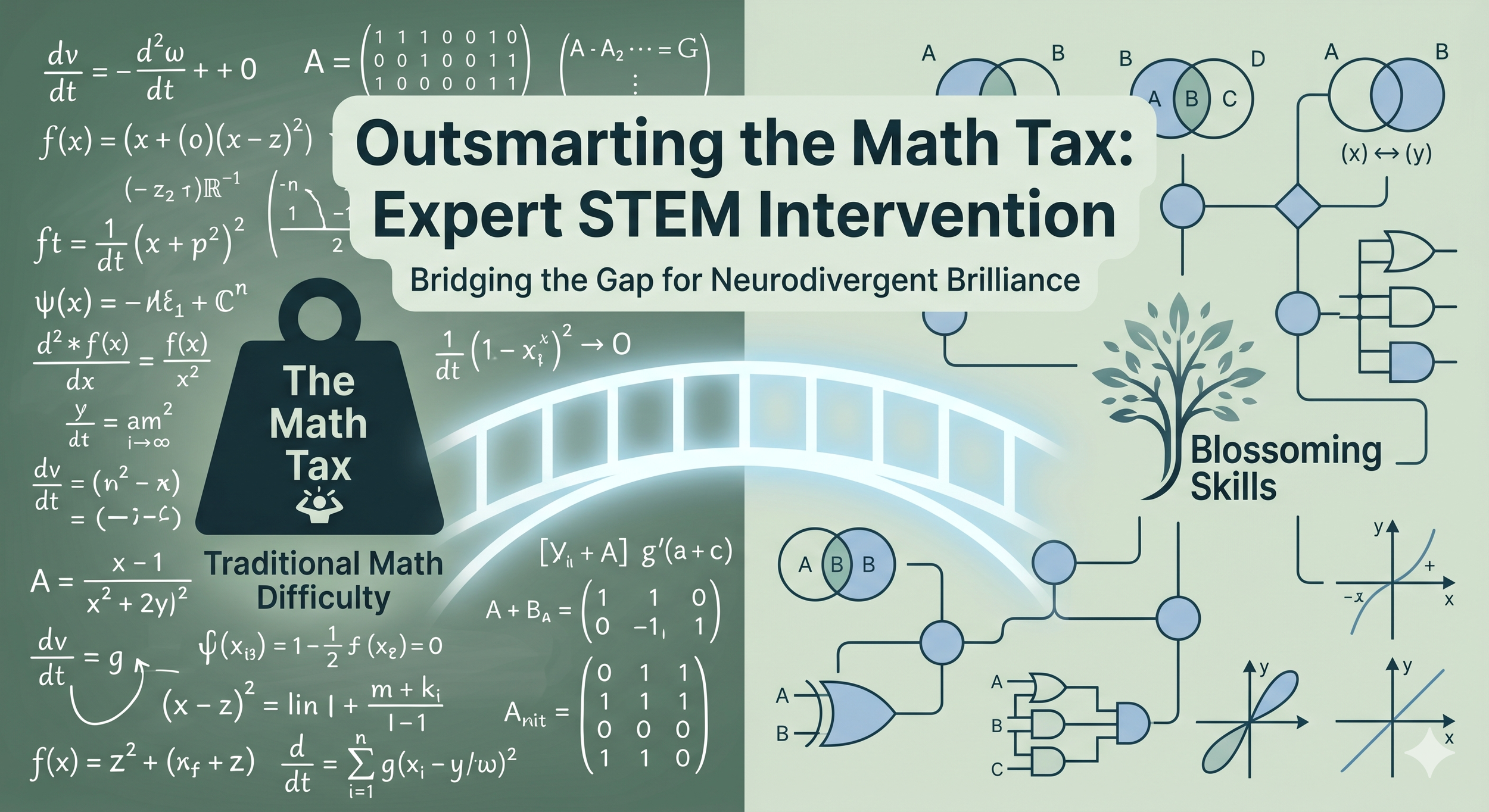 The ‘Math Tax’: Why Brilliant Students Struggle in STEM (and How to Fix It)