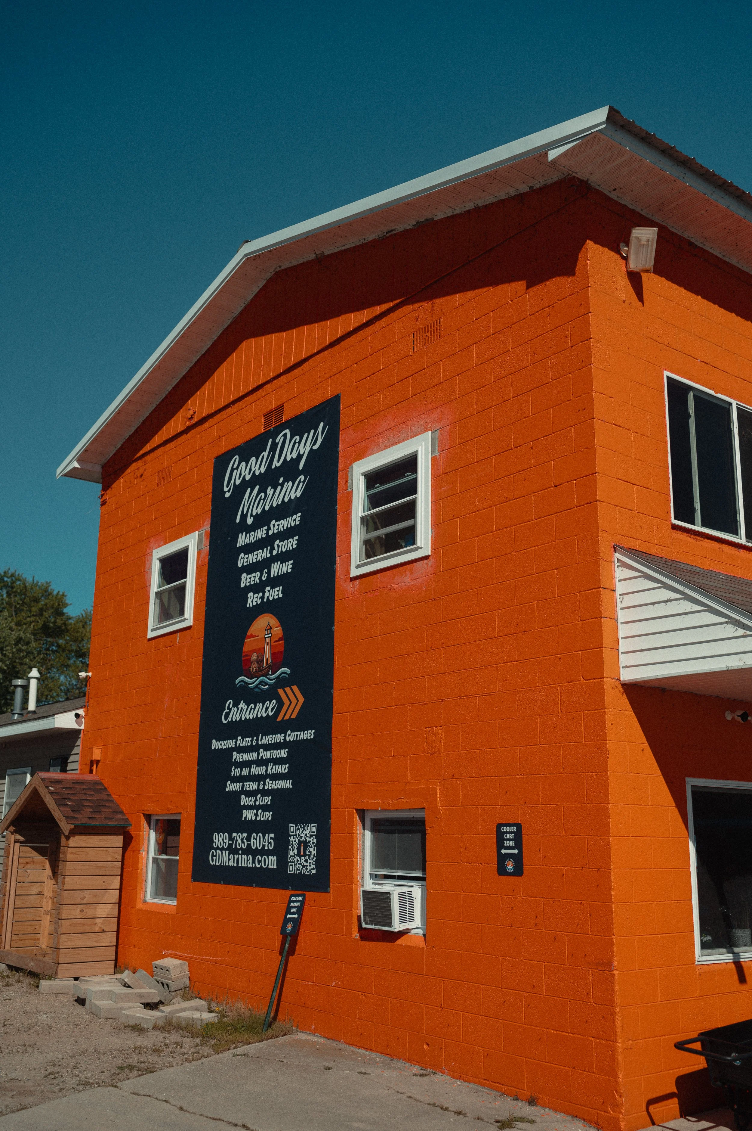 outside of good days marina