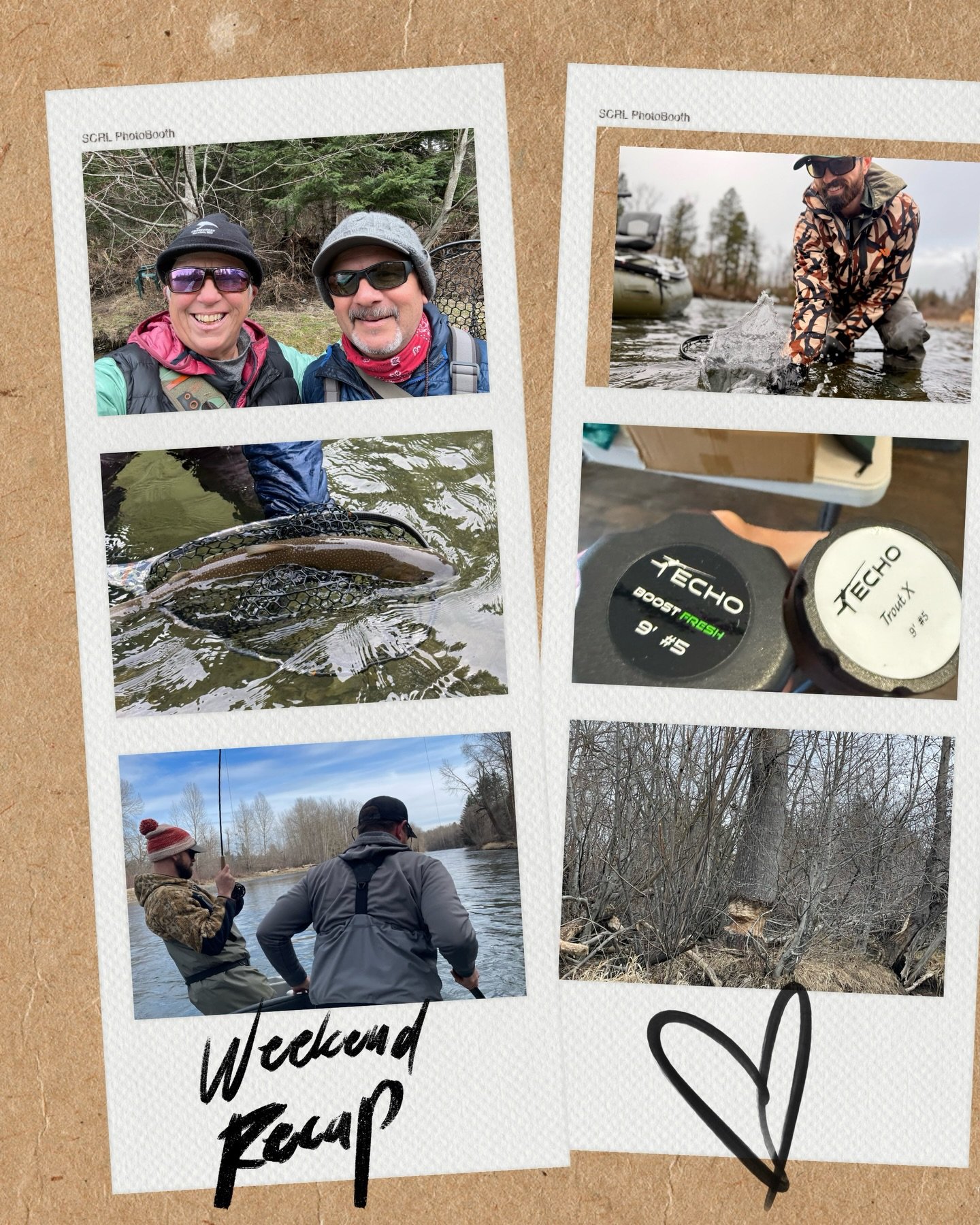 it&rsquo;s winter sure&hellip;.but spring made an appearance!  Dry fly eats in the afternoon&hellip;.guides days off fishing fun, catch and release photos with really cold hands (the struggle is REAL ya&rsquo;ll). if you&rsquo;re floating be attentiv