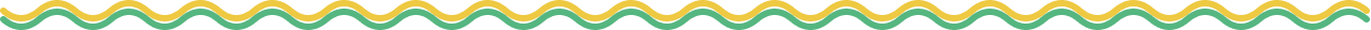 Wavy decorative border with green and yellow colors.