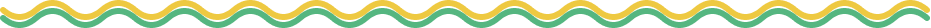 Wavy decorative border with green and yellow colors.