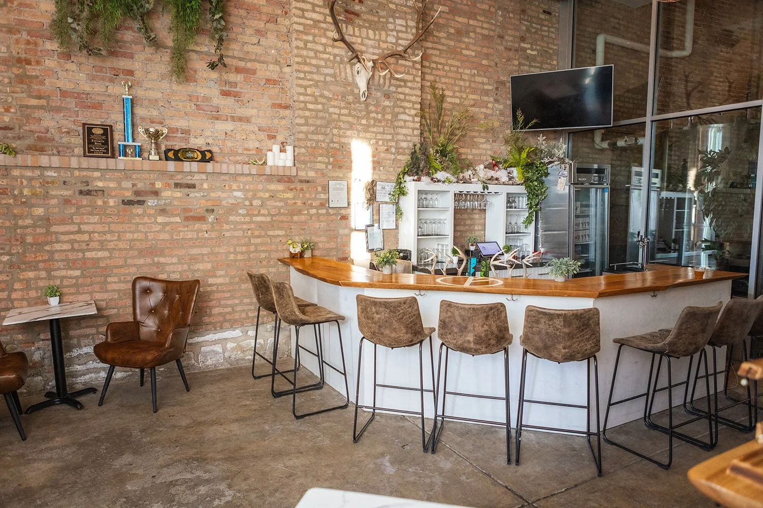 ground floor Tasting Room at Tethered Events in Chicago